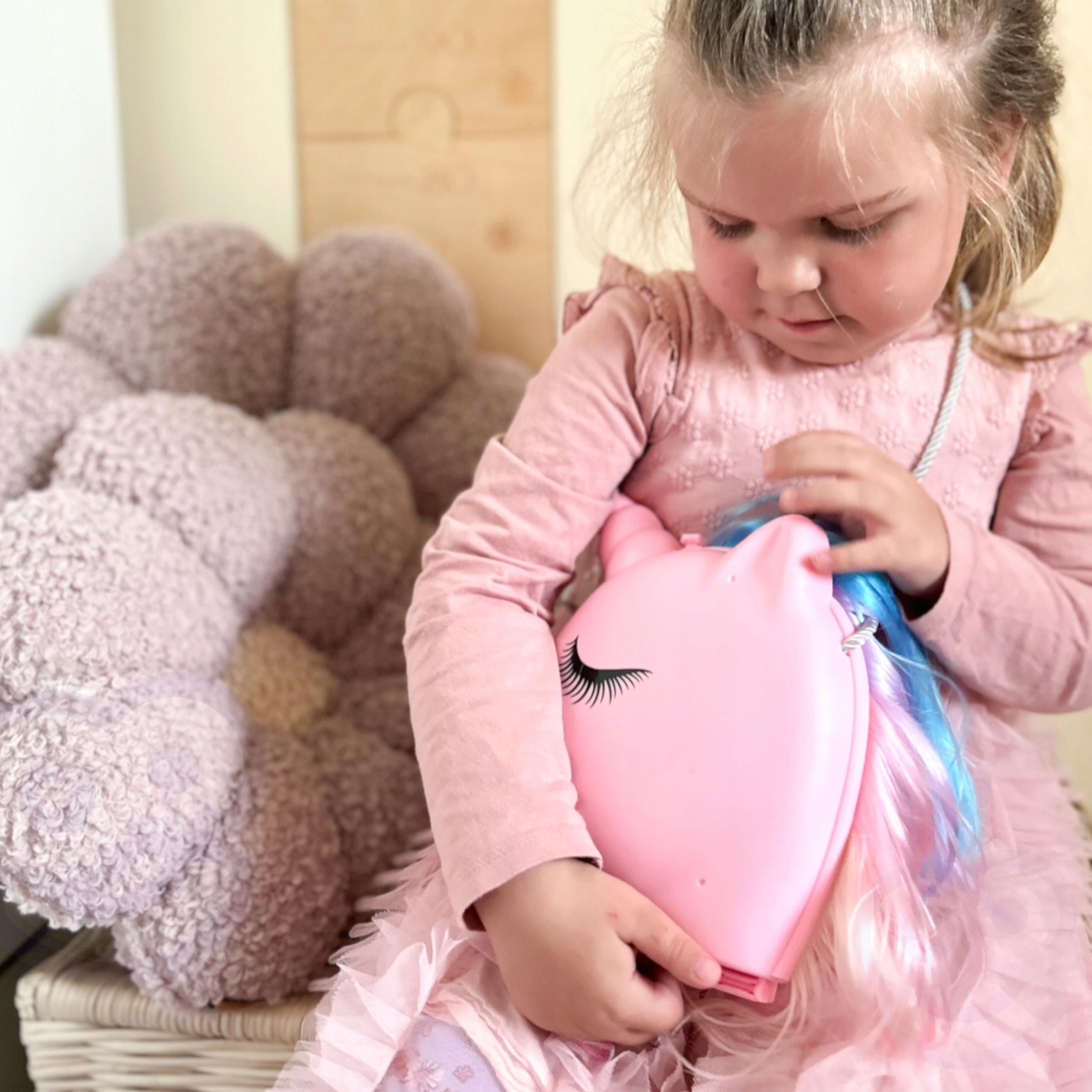 TOALETKA TOREBKA 2w1 JEDNOROŻEC RAINBOW SALON PIĘKNOŚCI AKCESORIA WOOPIE Marka Woopie