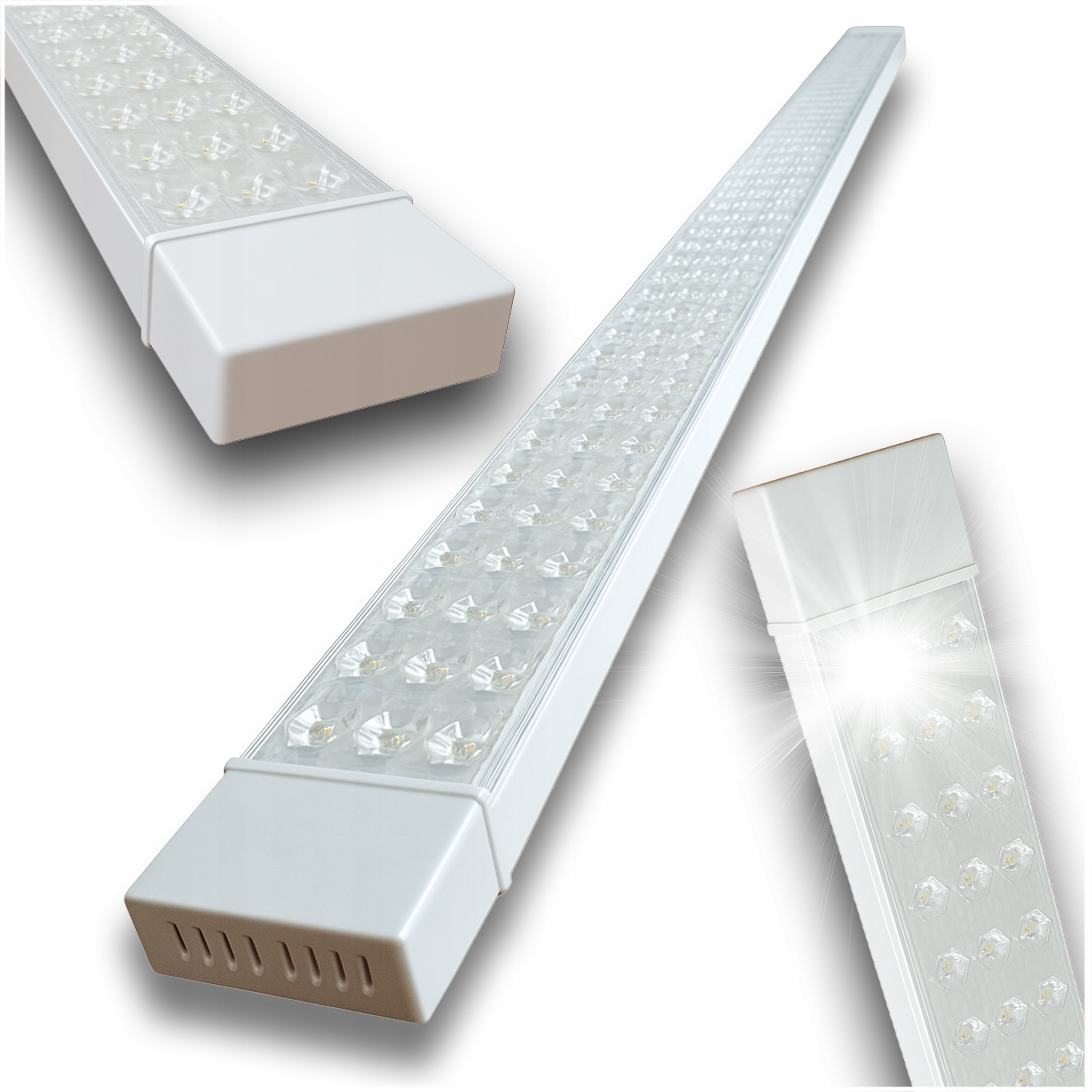 LAMPA LED 6500K NATYNKOWA 120 CM 72 W SUFITOWA DOM GARAŻ OPRAWA OŚWIETLENIE