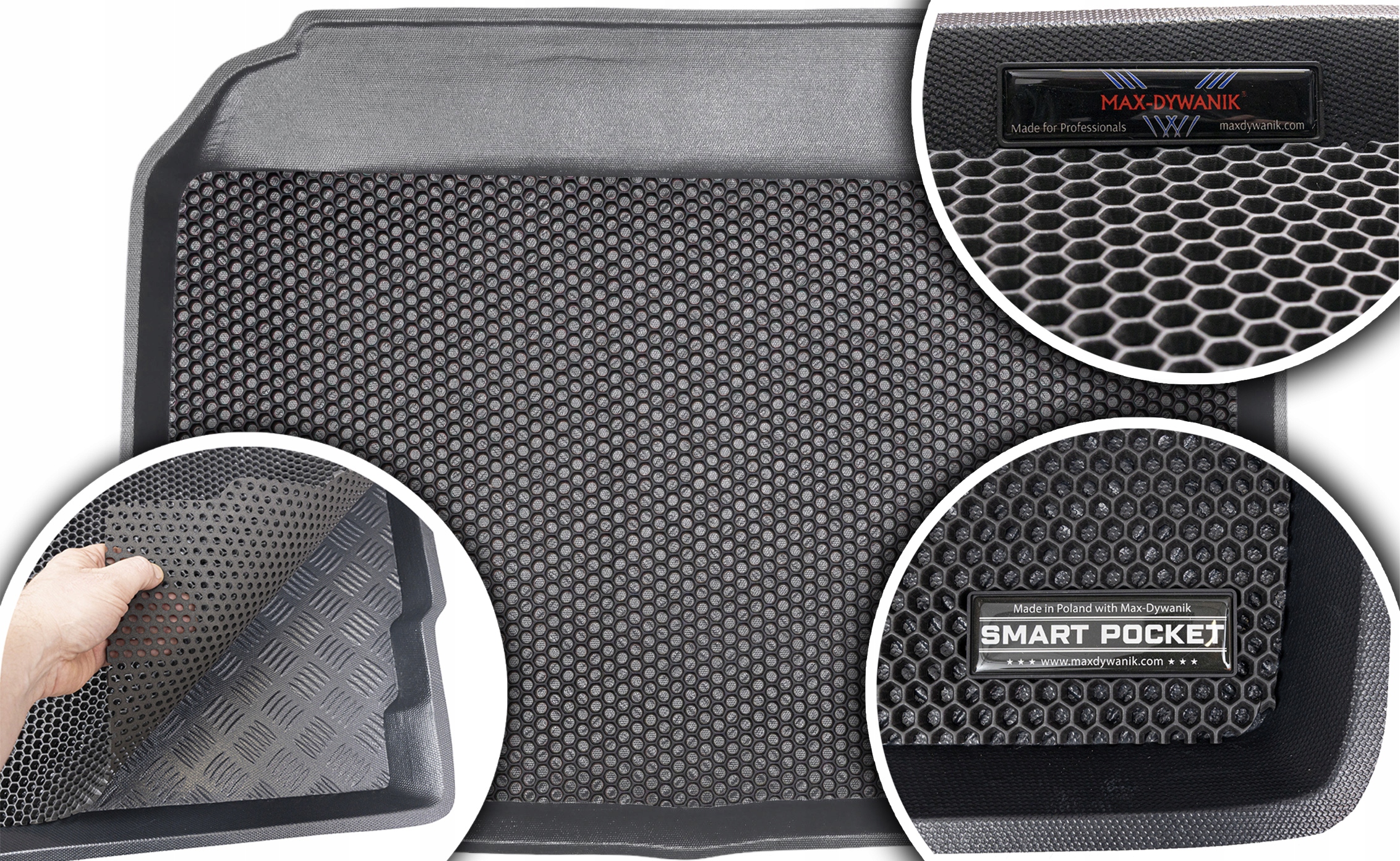 Honda Civic VII Hatchback 2001-2006 Kufr s prolamovanou vložkou