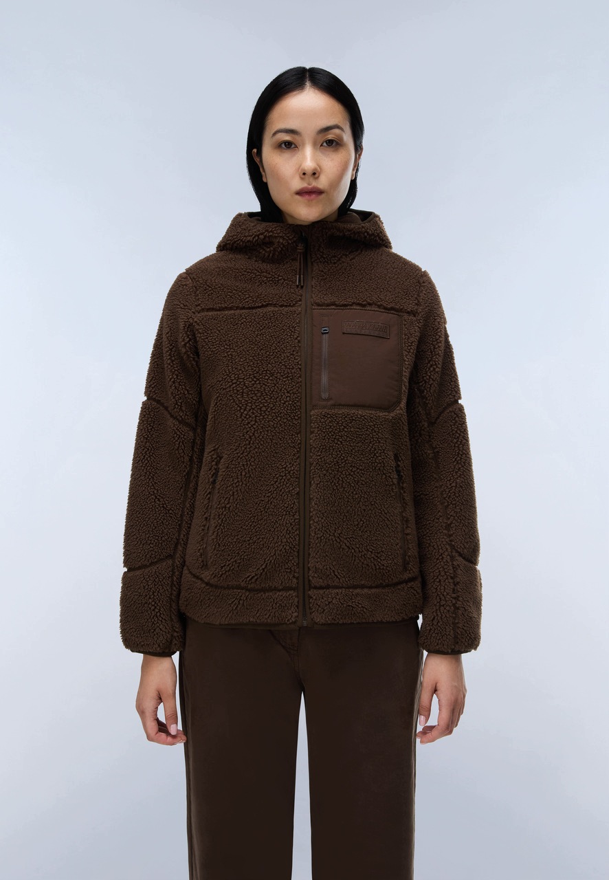 Napapijri Bluza Damska Yupik Full Zip Hoodie NA8APH Damitasse M