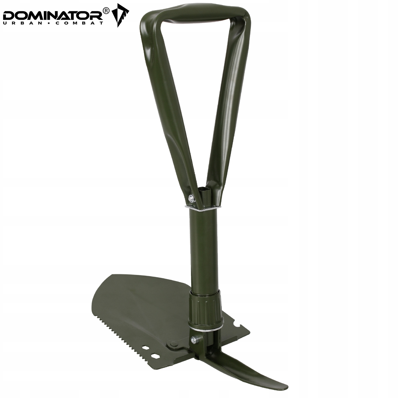 SAPERKA SKŁADANA ŁOPATKA POLOWA WOJSKOWA KILOF DOMINATOR Z POKROWCEM OLIVE Kod producenta DO-SA-KI-002