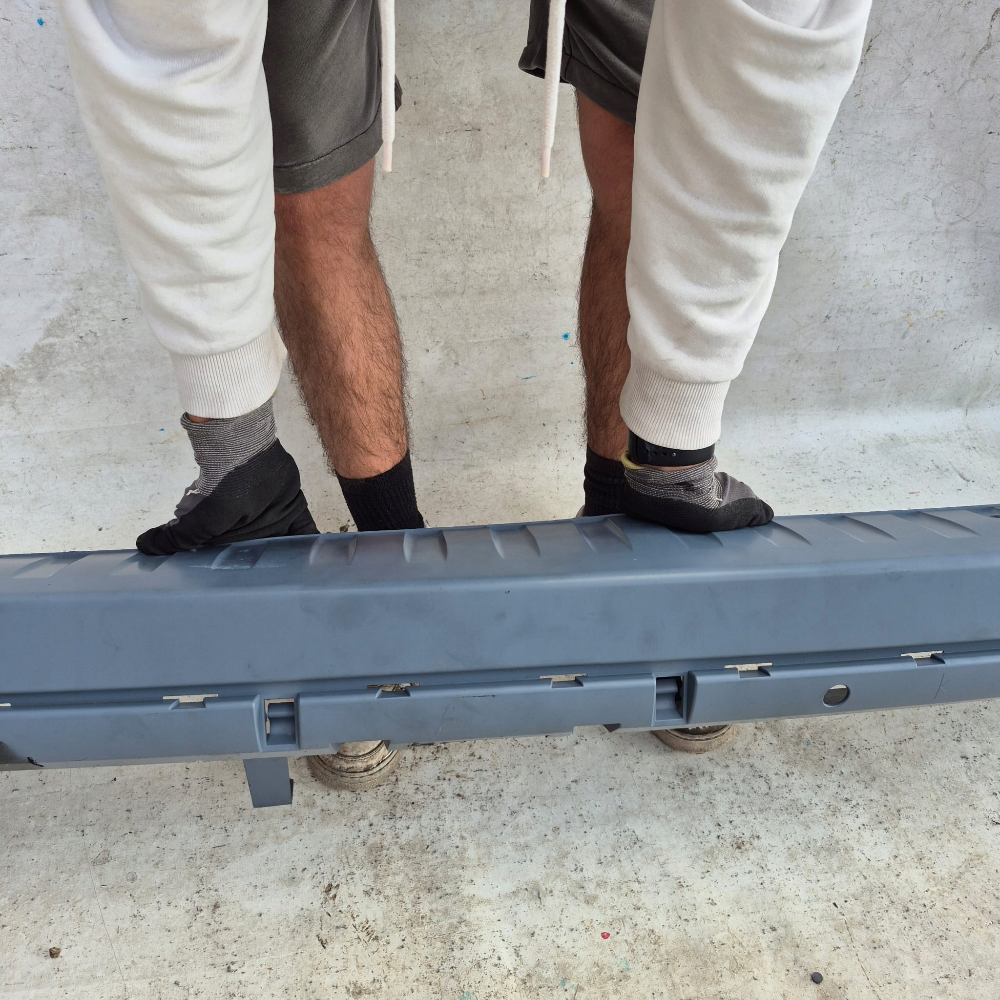 RENAULT KANGOO II 2 BE BOP 09-13 bumper rear part rear
