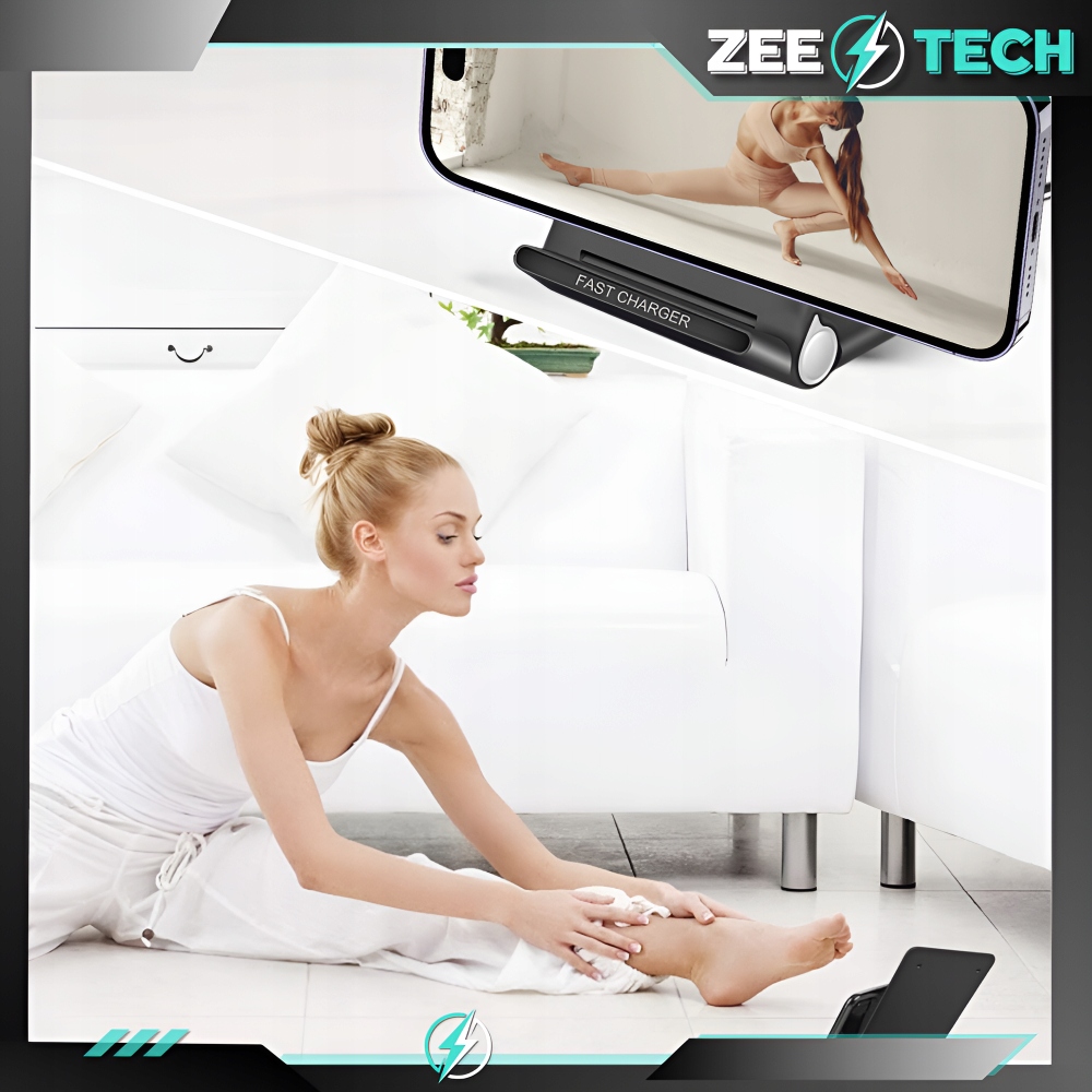 SZYBKA ŁADOWARKA INDUKCYJNA BEZPRZEWODOWA 20W QI FAST CHARGE USB-C SZYBKA Zgodność ze standardem Quick Charge 3.0