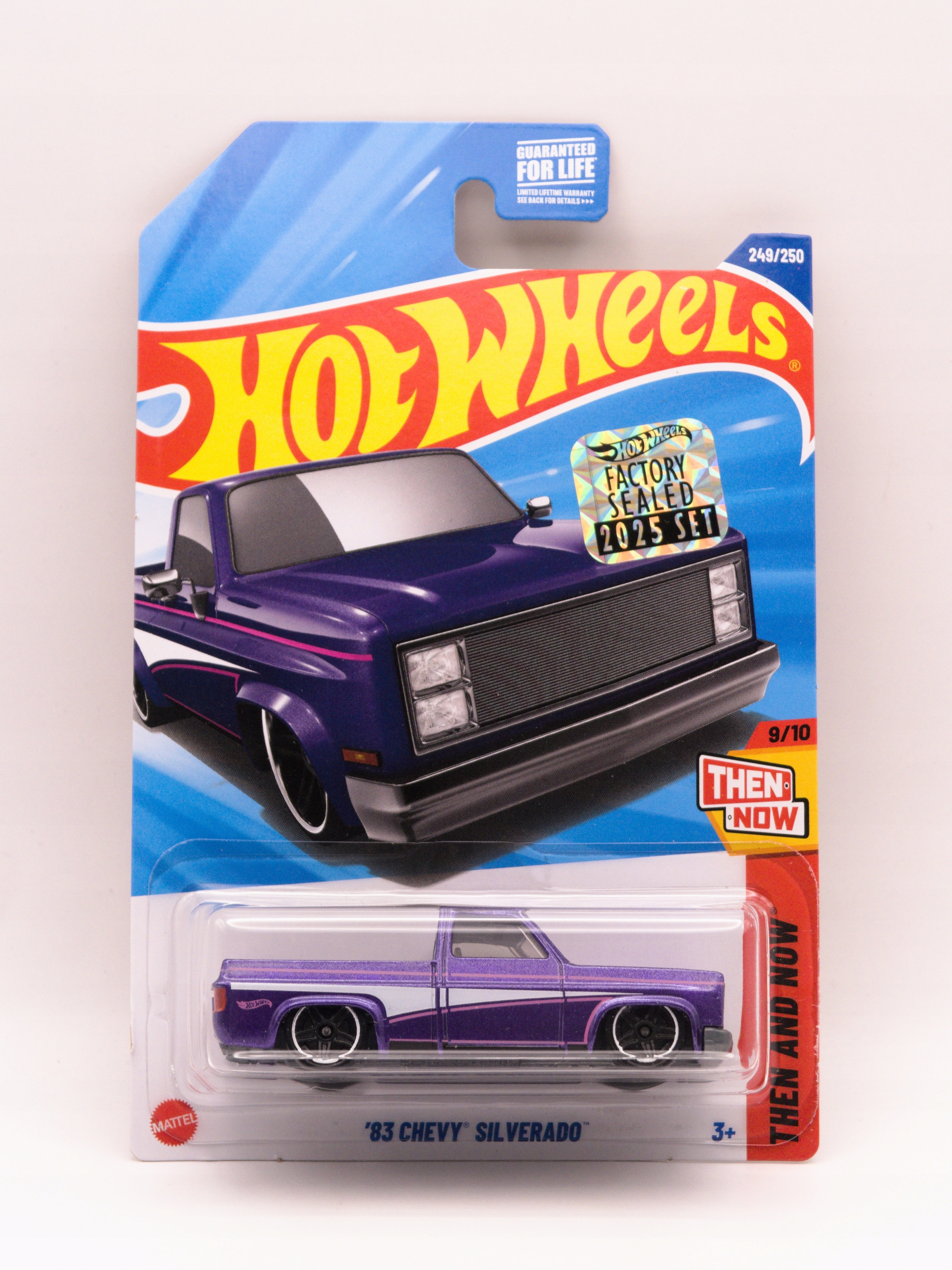 Hot Wheels '83 Chevy Silverado Exclusive Recolor Factory Fioletowy