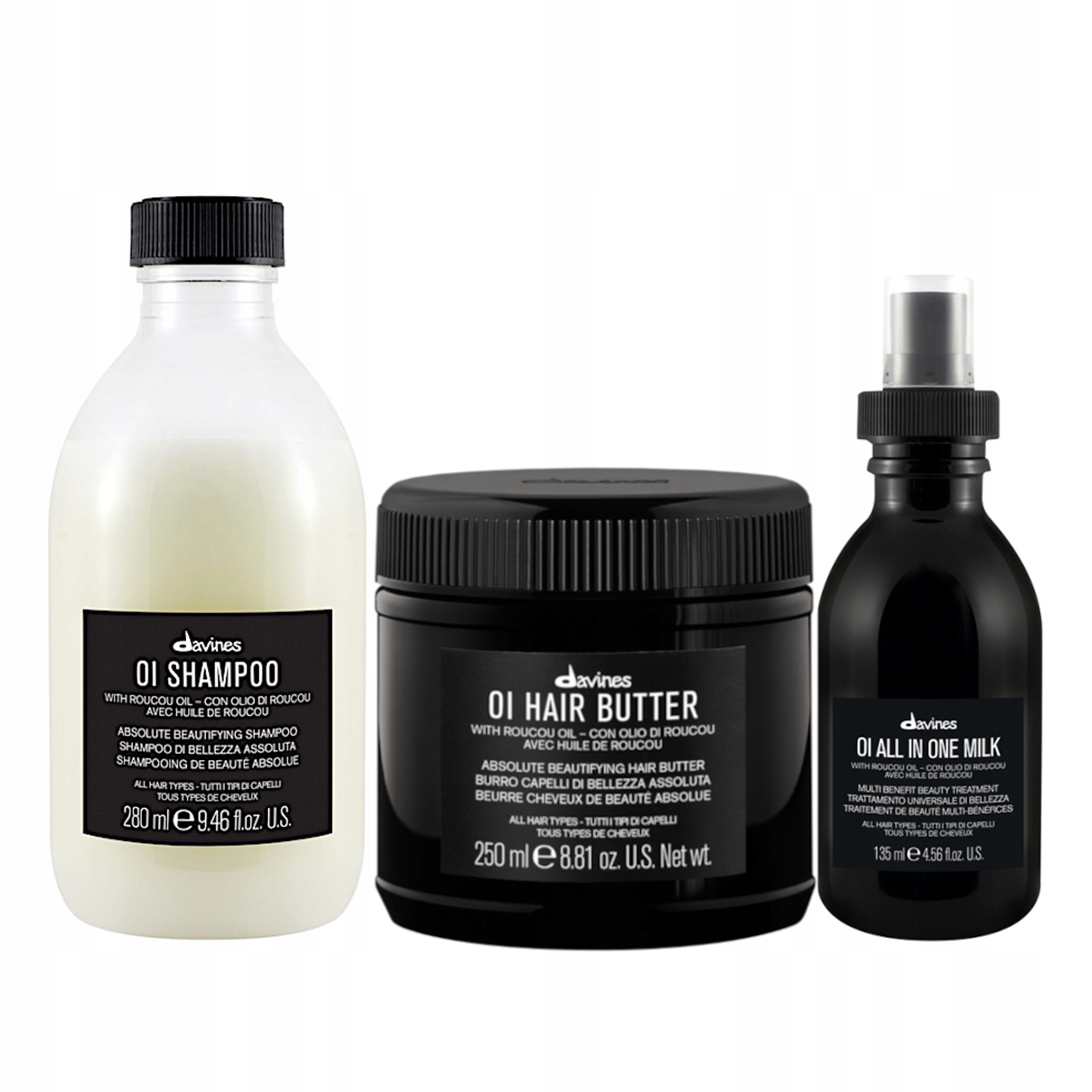 Davines Oi Oil šampon s podmáslím a regenerační sada na vlasy