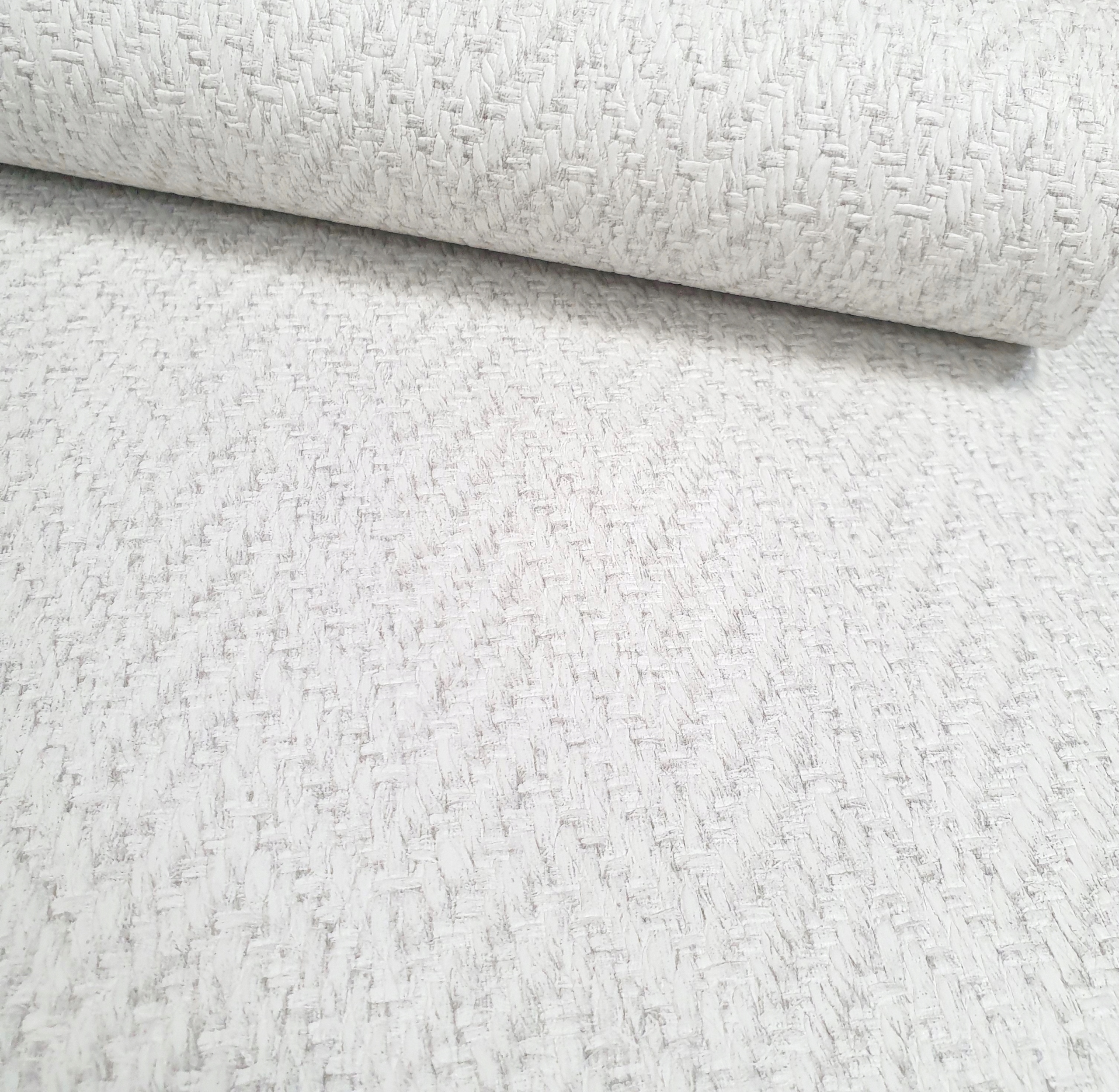 

tapeta szara jodełka zygzak imitacja materiału