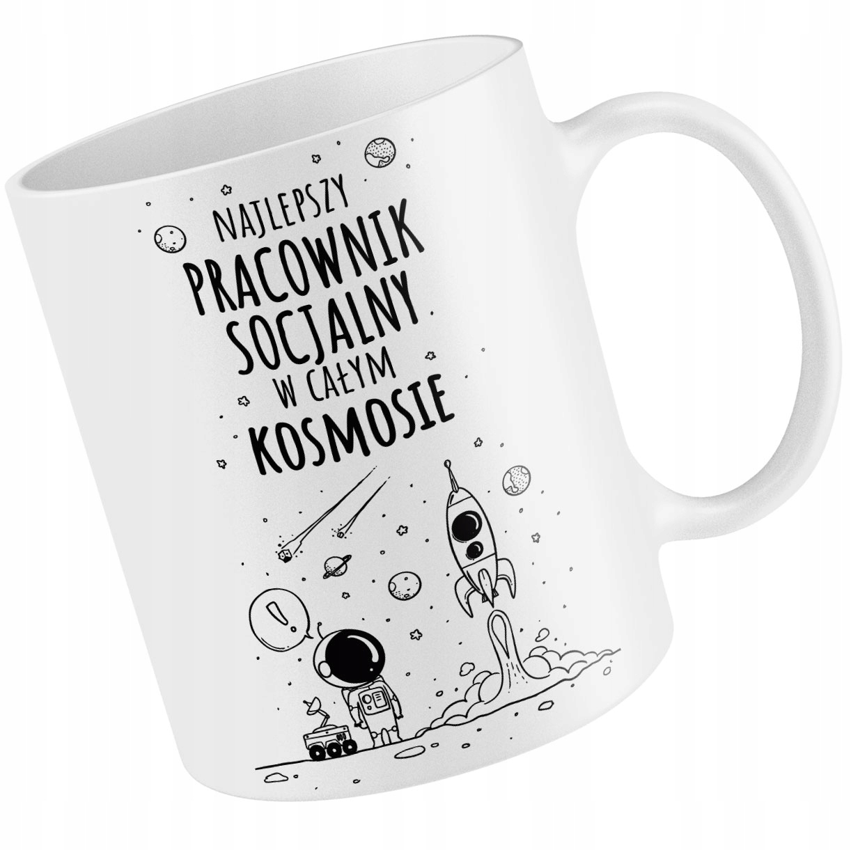 

Kubek Naj Pracownik Socjalny W Kosmosie