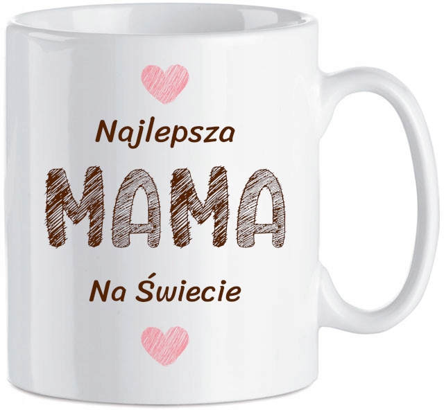 

Kubek Dzień Mamy Najlepsza Mama na Świecie 330 ml