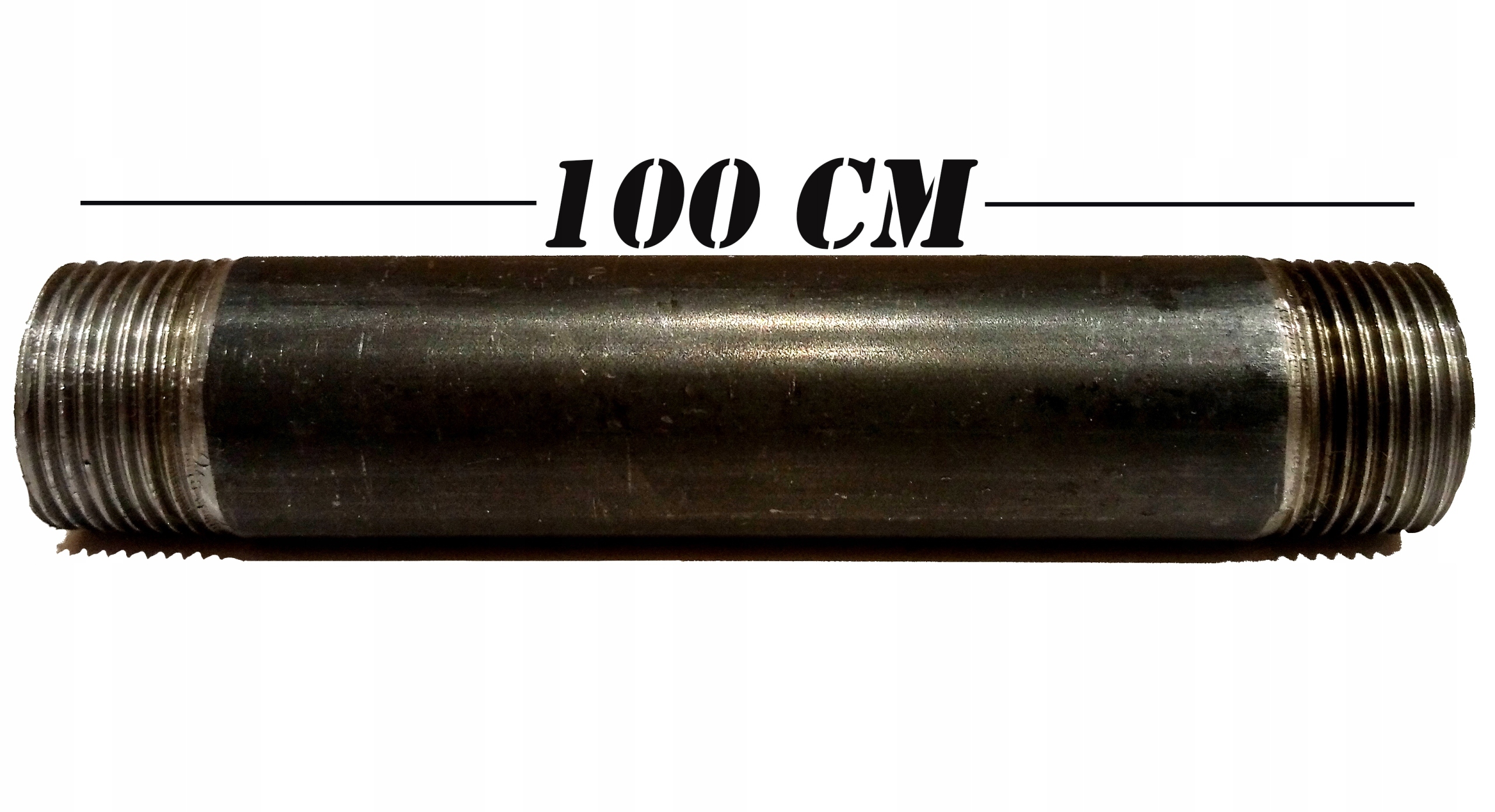 

Rura stalowa czarna gwintowana 6/4" 100 cm