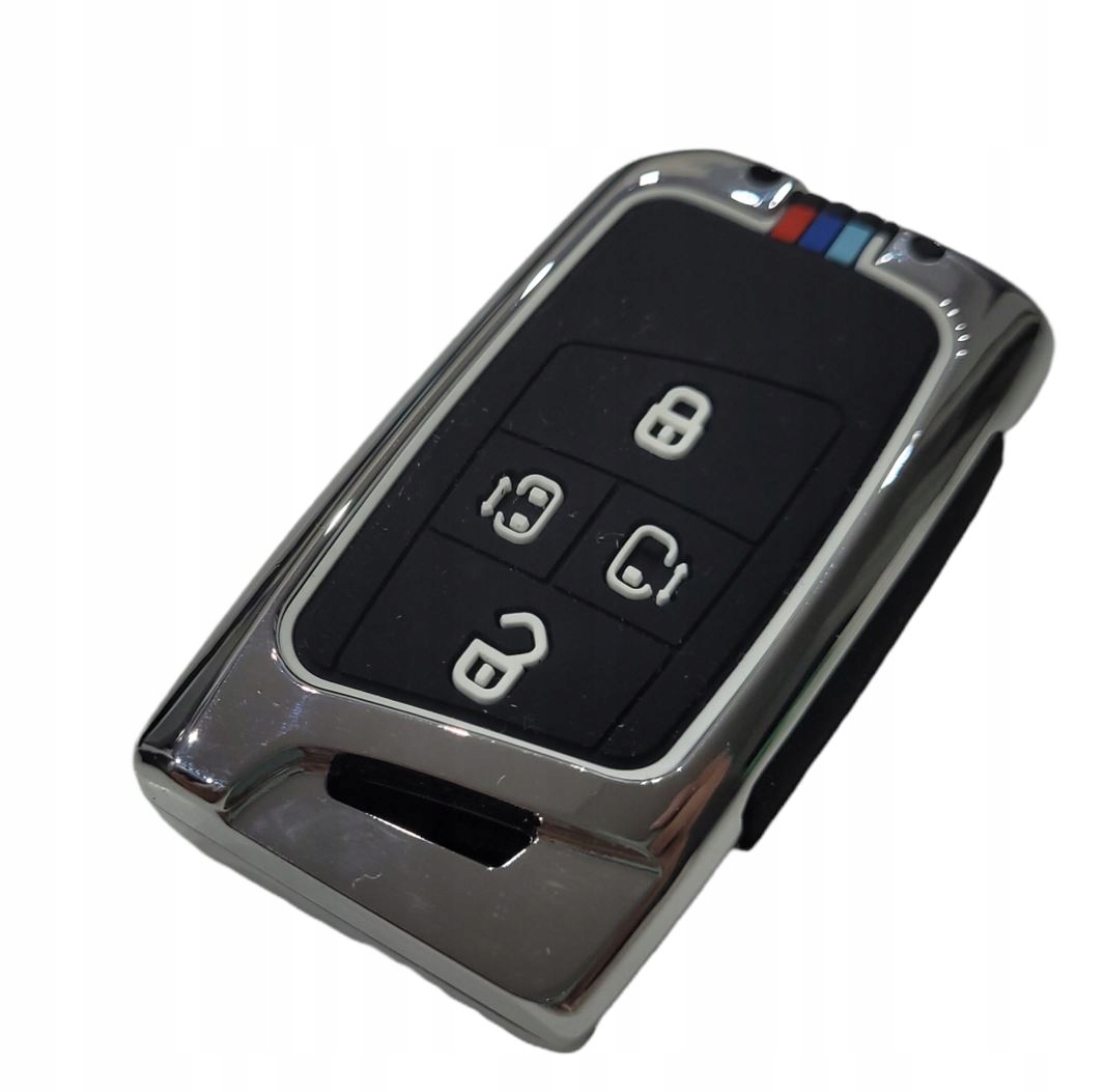 Чехол для ключа автомобиля для VW Fluorescent Silver