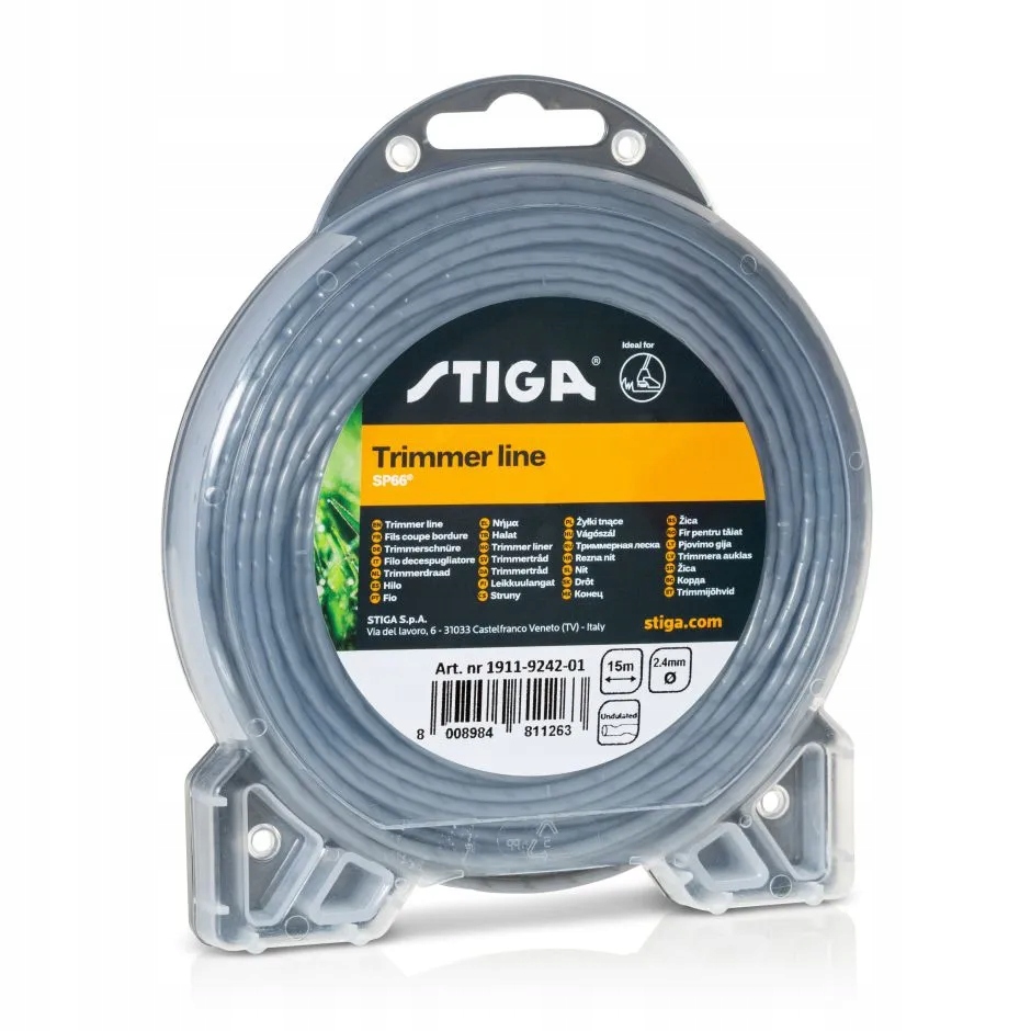 

Żyłka tnąca karbowana Stiga okrągła 2,4mm x 15m