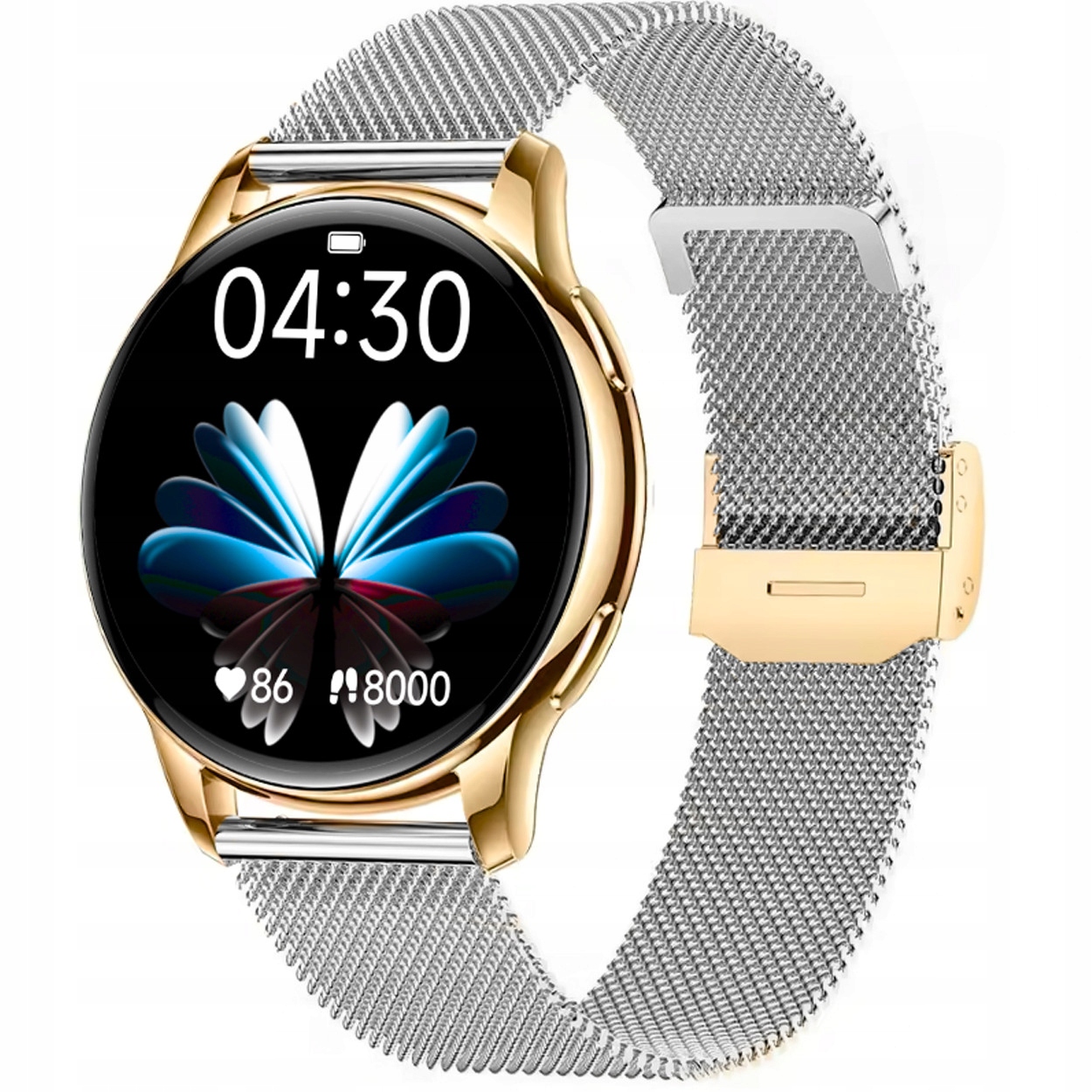 Chytré Hodinky Rubicon SMARUB349 stříbrné