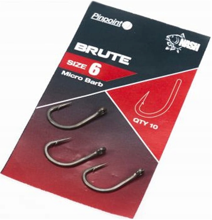 Haczyki Nash Brute Micro Barbed Roz. 4