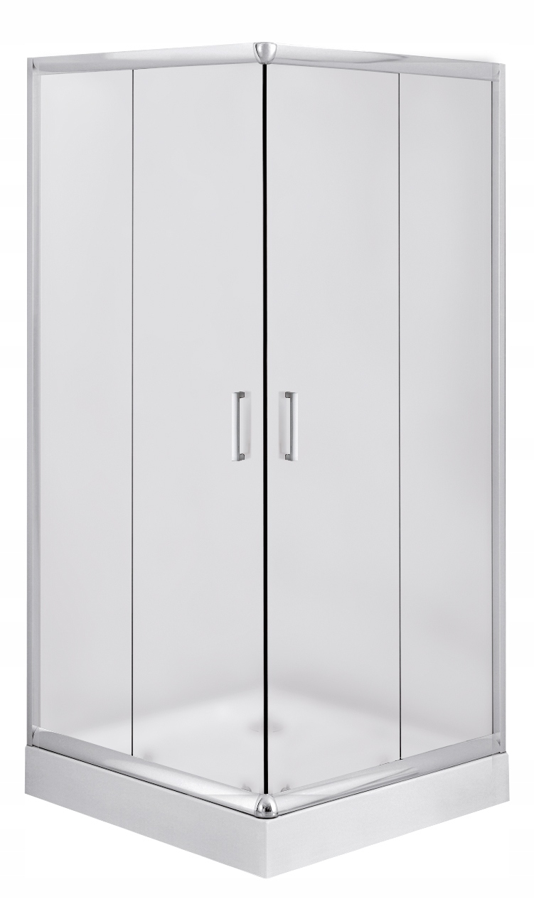 

Kabina Prysznicowa Chrom Szkło Mat 80x80 Deante