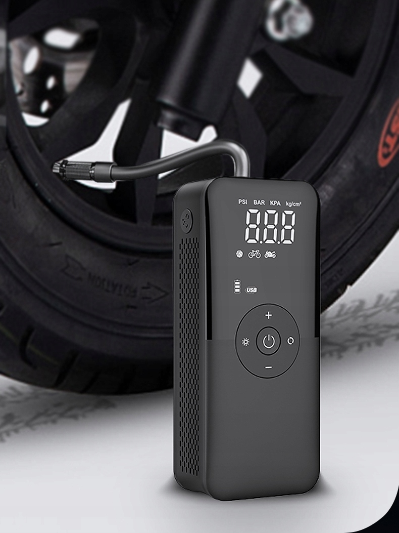 KOMPRESOR SAMOCHODOWY MOTOCYKLOWY POMPKA BEZPRZEWODOWA ROWER POWERBANK USB EAN (GTIN) 5904921481793