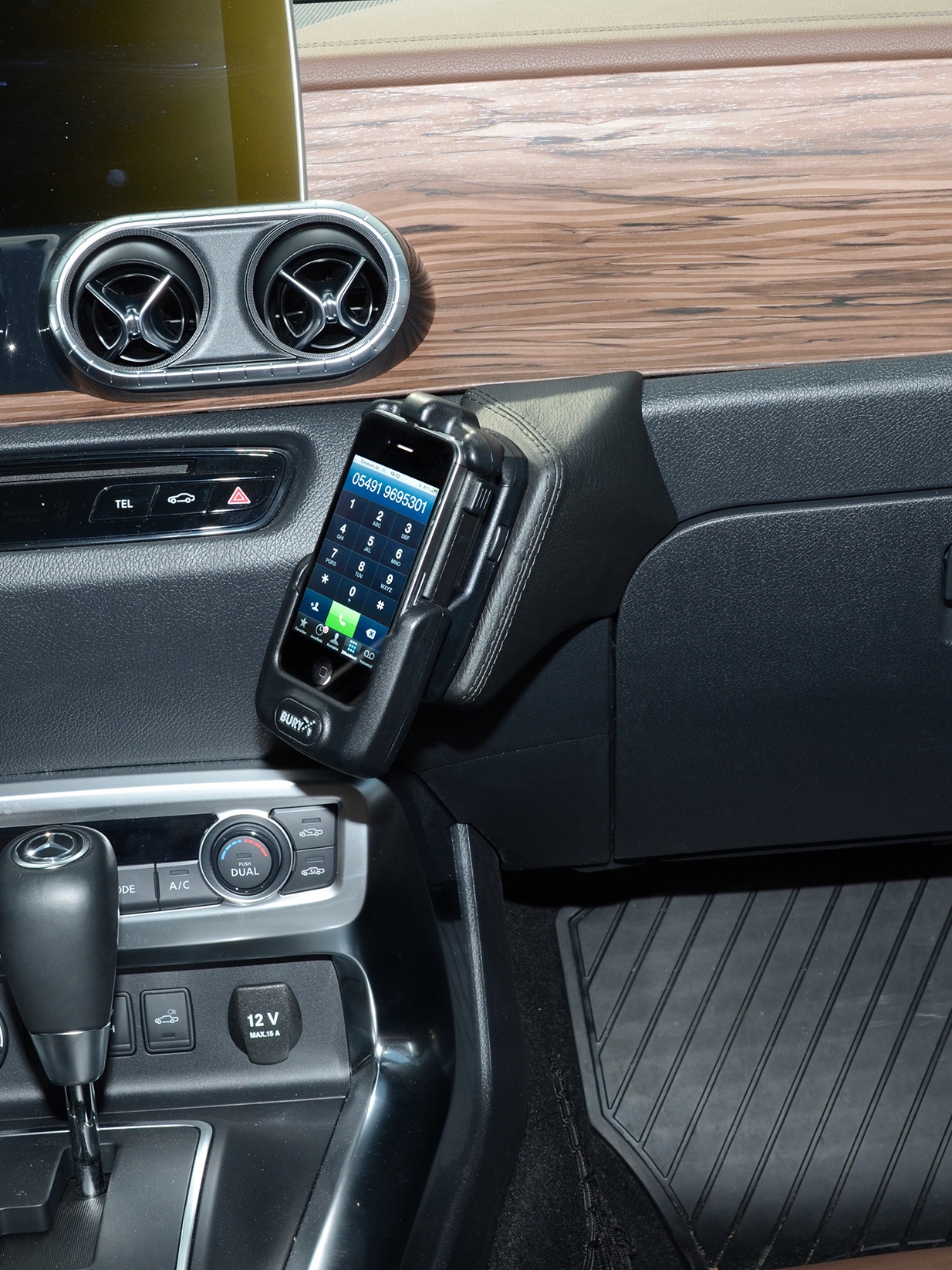 Konsola Kuda pod telefon Mercedes G W464 od 2019