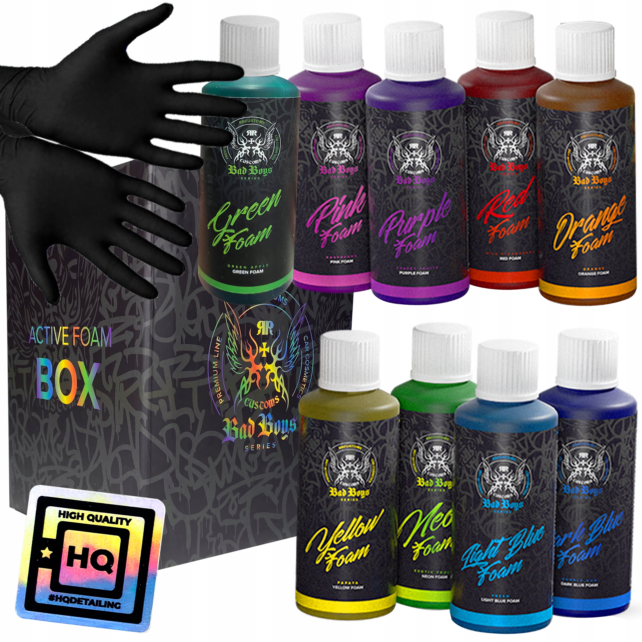 RRC BAD BOYS Colored Show Foam Box Piana Aktywna