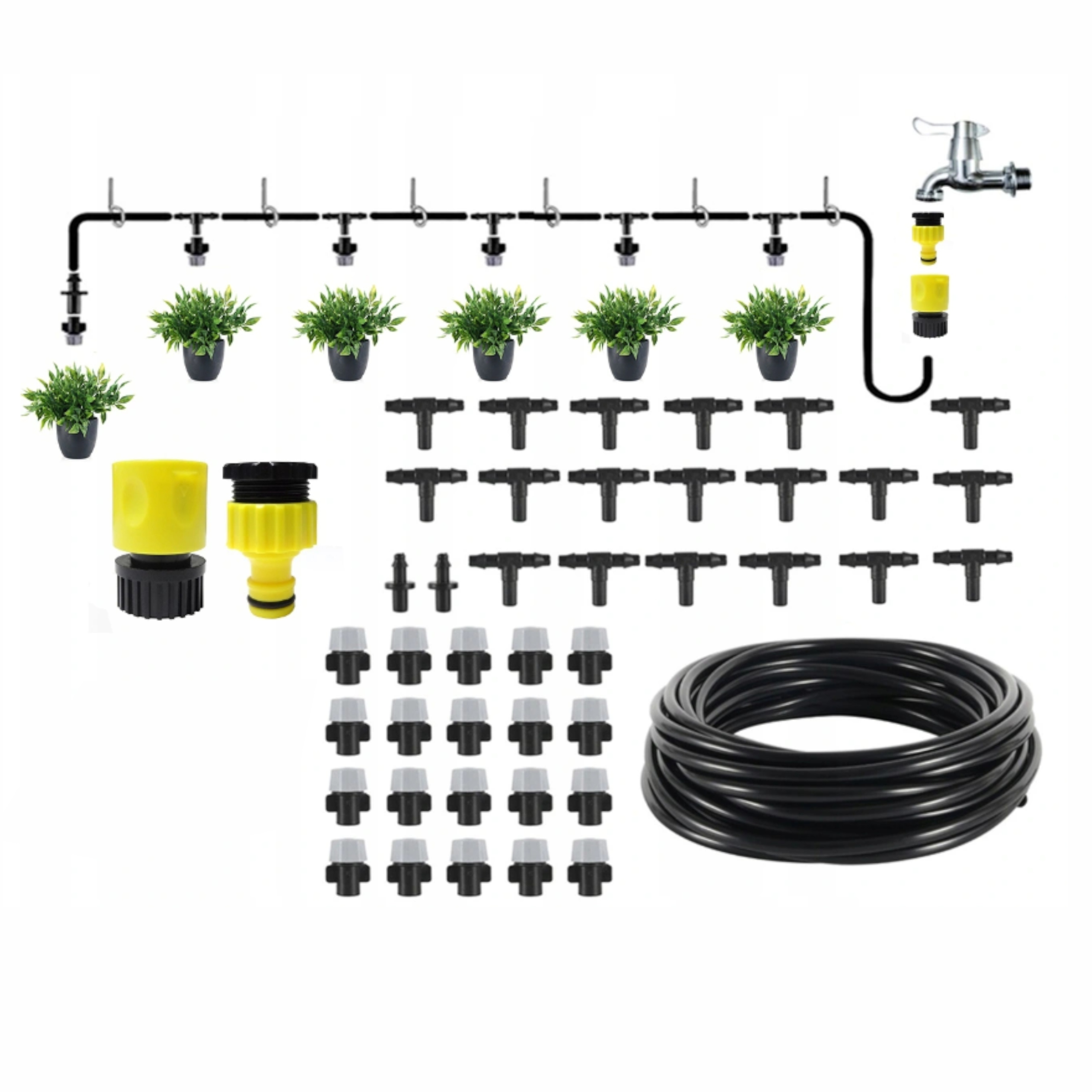 KURTYNA WODNA MGIEŁKA ZRASZACZ DO OGRODU XXL 10M Kod producenta PL604