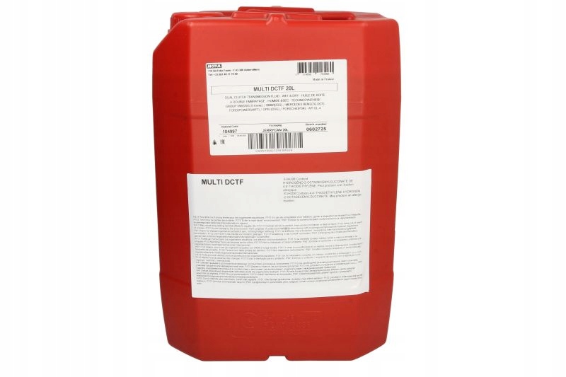 OLEJ MOTUL MULTI DCTF - 20L EAN (GTIN) 5903175161710