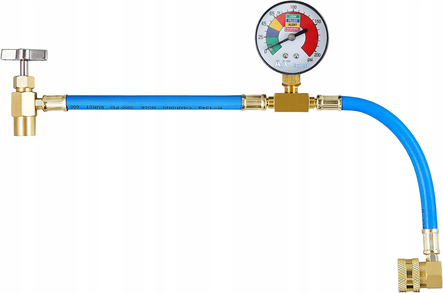 ZESTAW DO NAPEŁNIANIA KLIMATYZACJI AUT R-134A 500g Rodzaj czynnika R134A