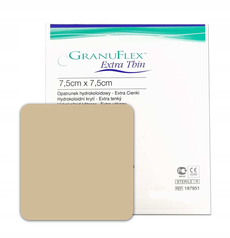 

Granuflex Extra Thin opatrunek 7,5x7,5cm 1 szt.