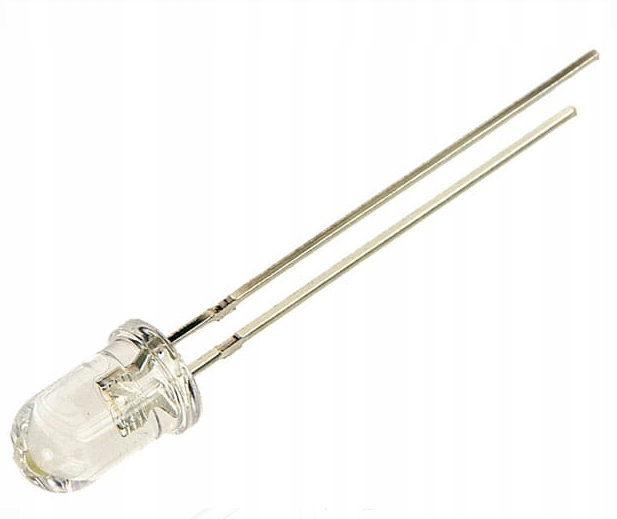 

Dioda Led 5 mm standard biała ciepła 12V
