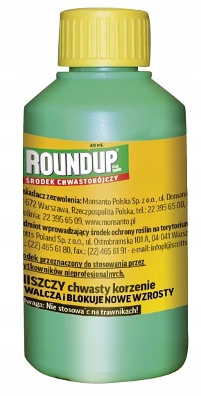 

Roundup Flex 40 ml niszczy chwasty