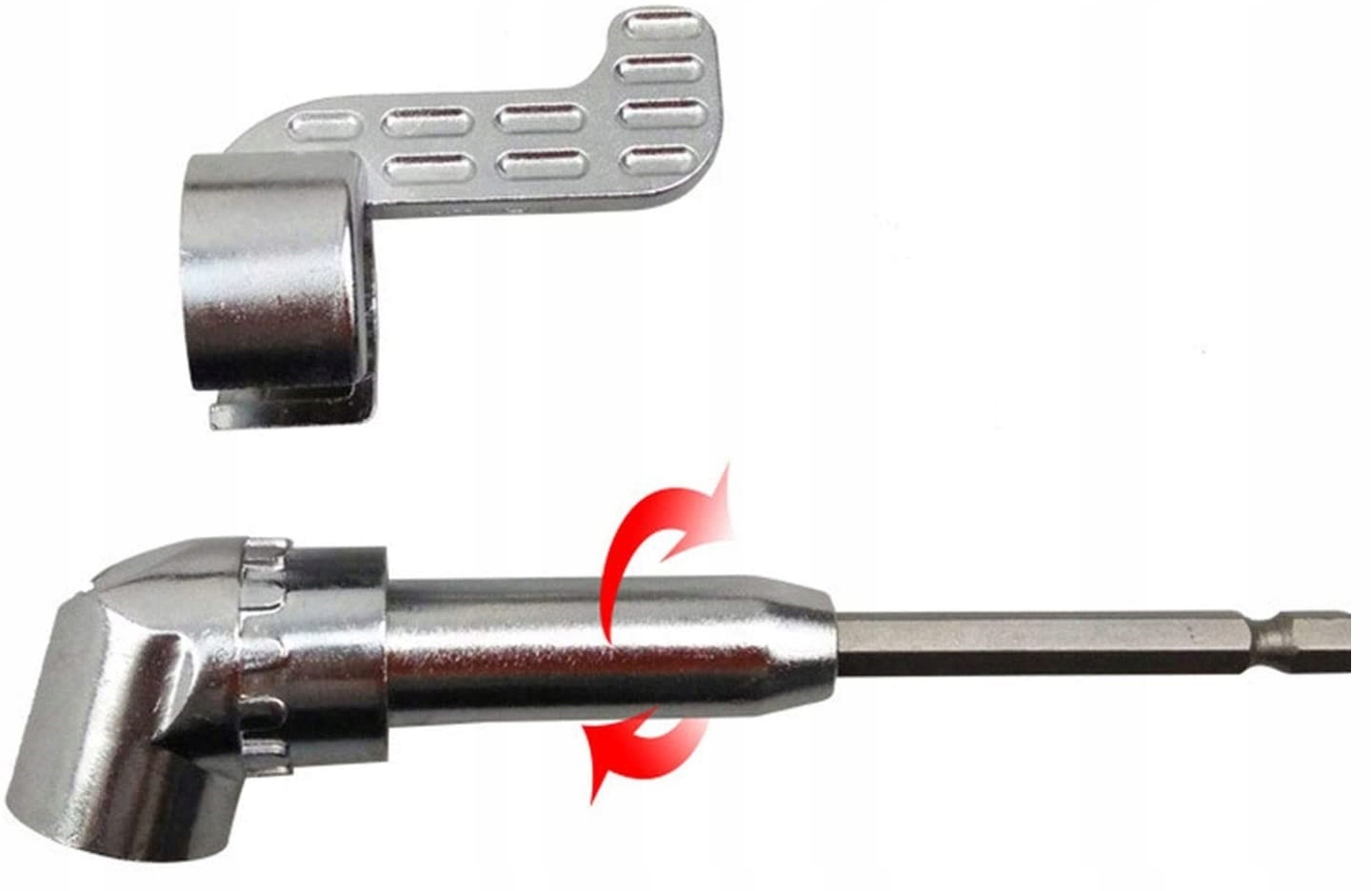 UCHWYT WKRĘTARKI KĄTOWY PRZYSTAWKA PRZEDŁUŻENIE DO BITÓW WIELOFUNKCYJNY EAN (GTIN) 5907713399528