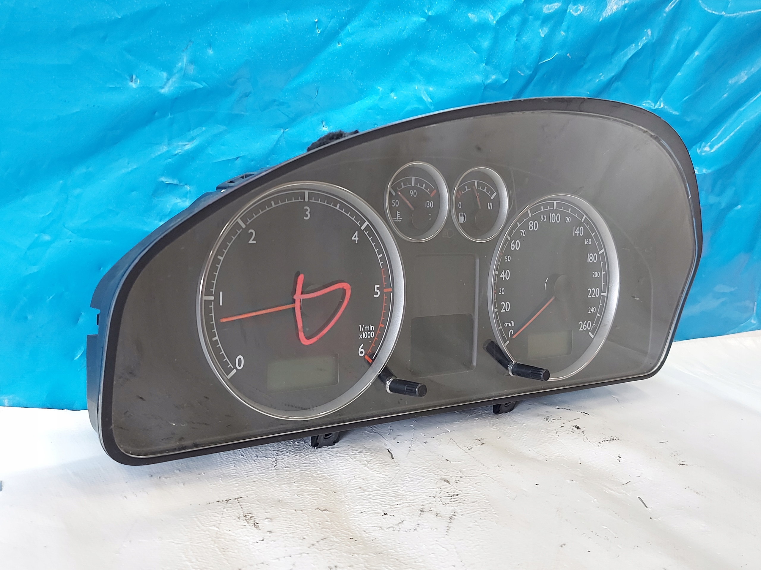 dials clock VW SHARAN 1.9 TDI 7M3920820F