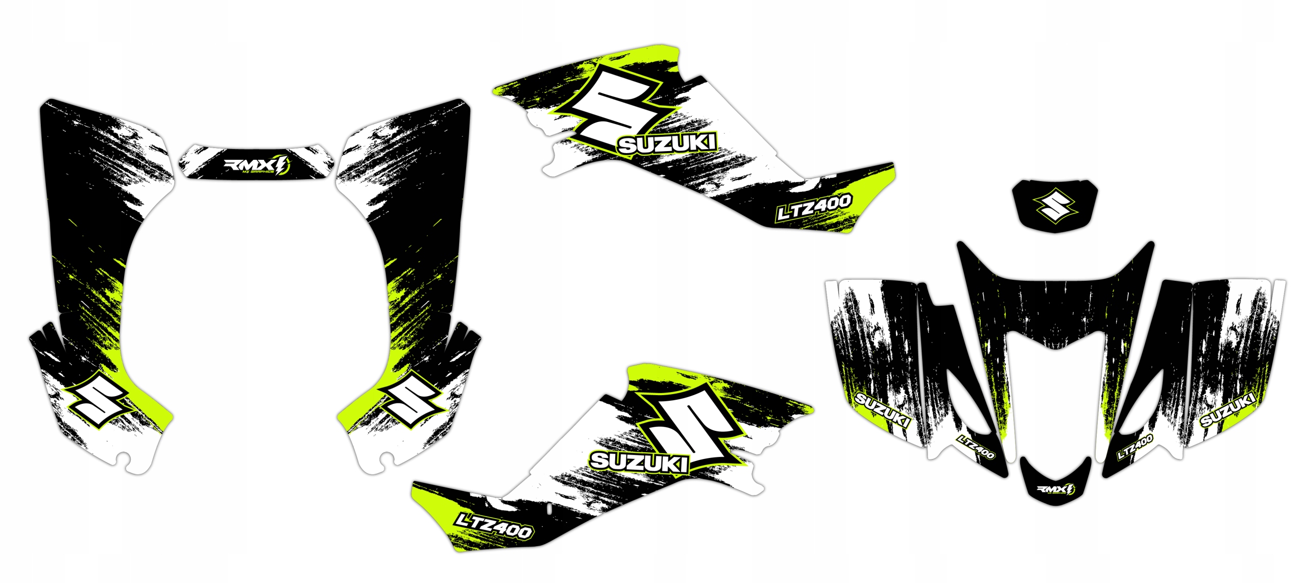 Dýha nálepky štvorkolka Suzuki Ltz 400 2003-2008