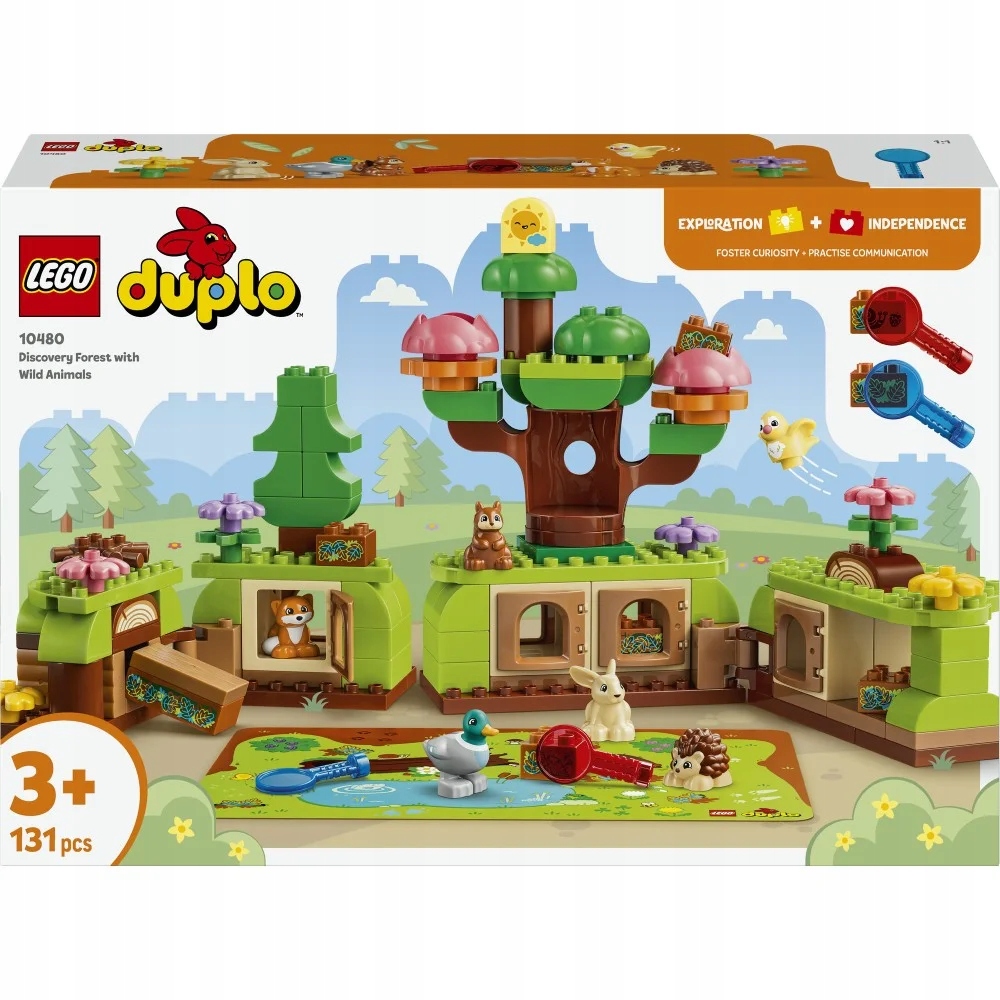 Lego Duplo Town Les objevitelů s divokými zvířaty 10480
