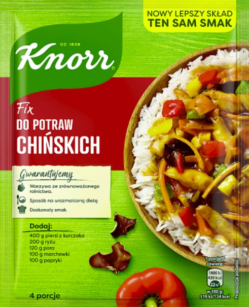 19 Sztuk Knor Fix D. Potraw Chińskich 37G