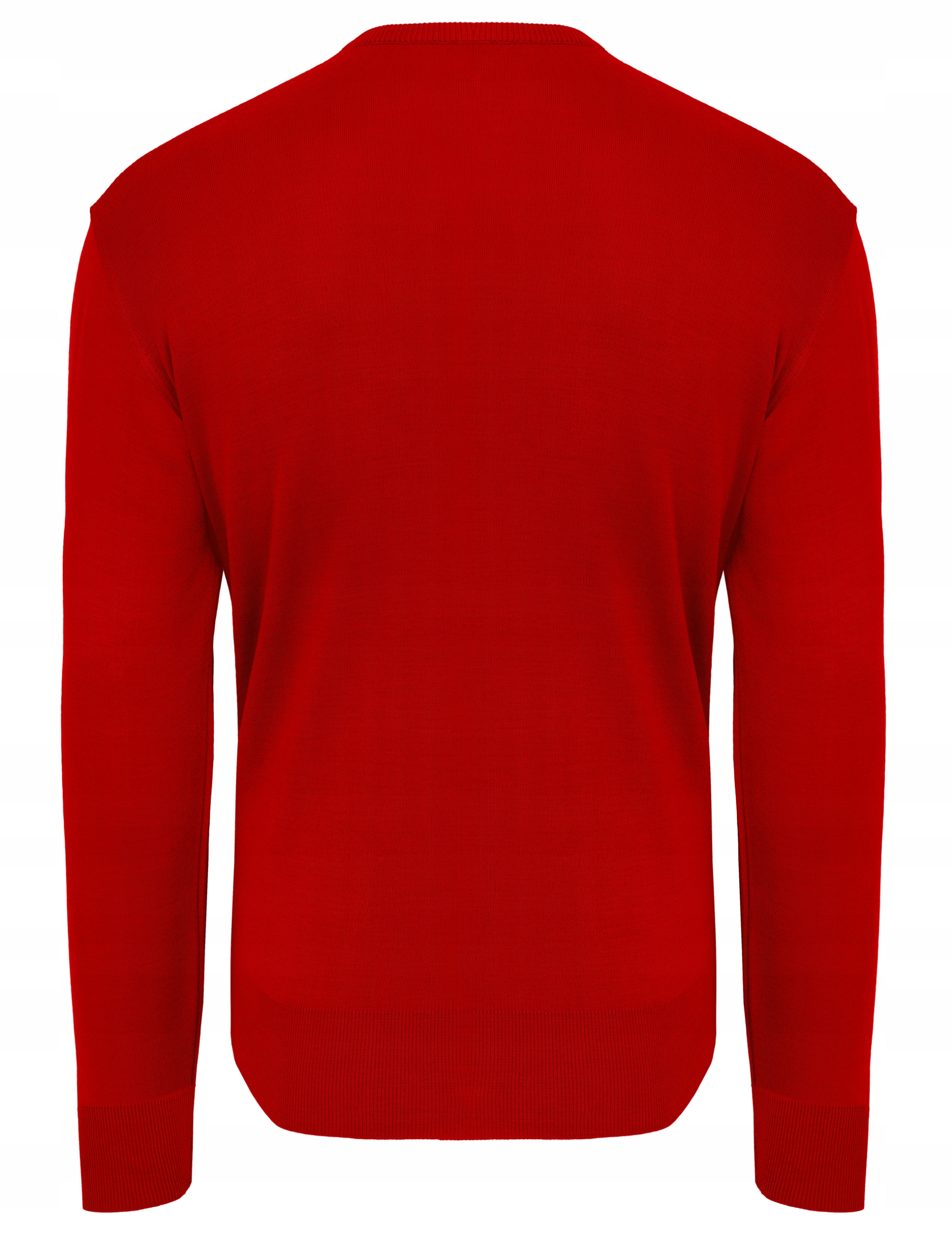 SWETER MĘSKI U KLAS - WEŁNA - KNK - CZERWONY - XL Rozmiar XL