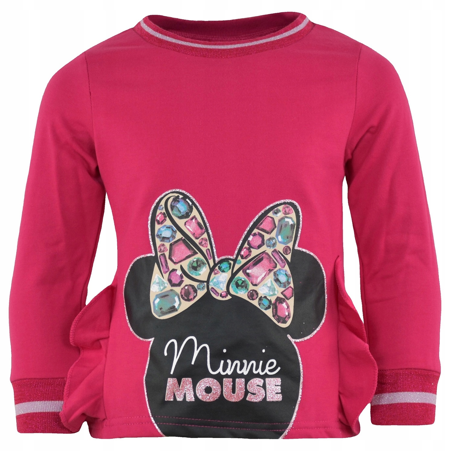 

bluza Myszka Minnie Brokat r.128