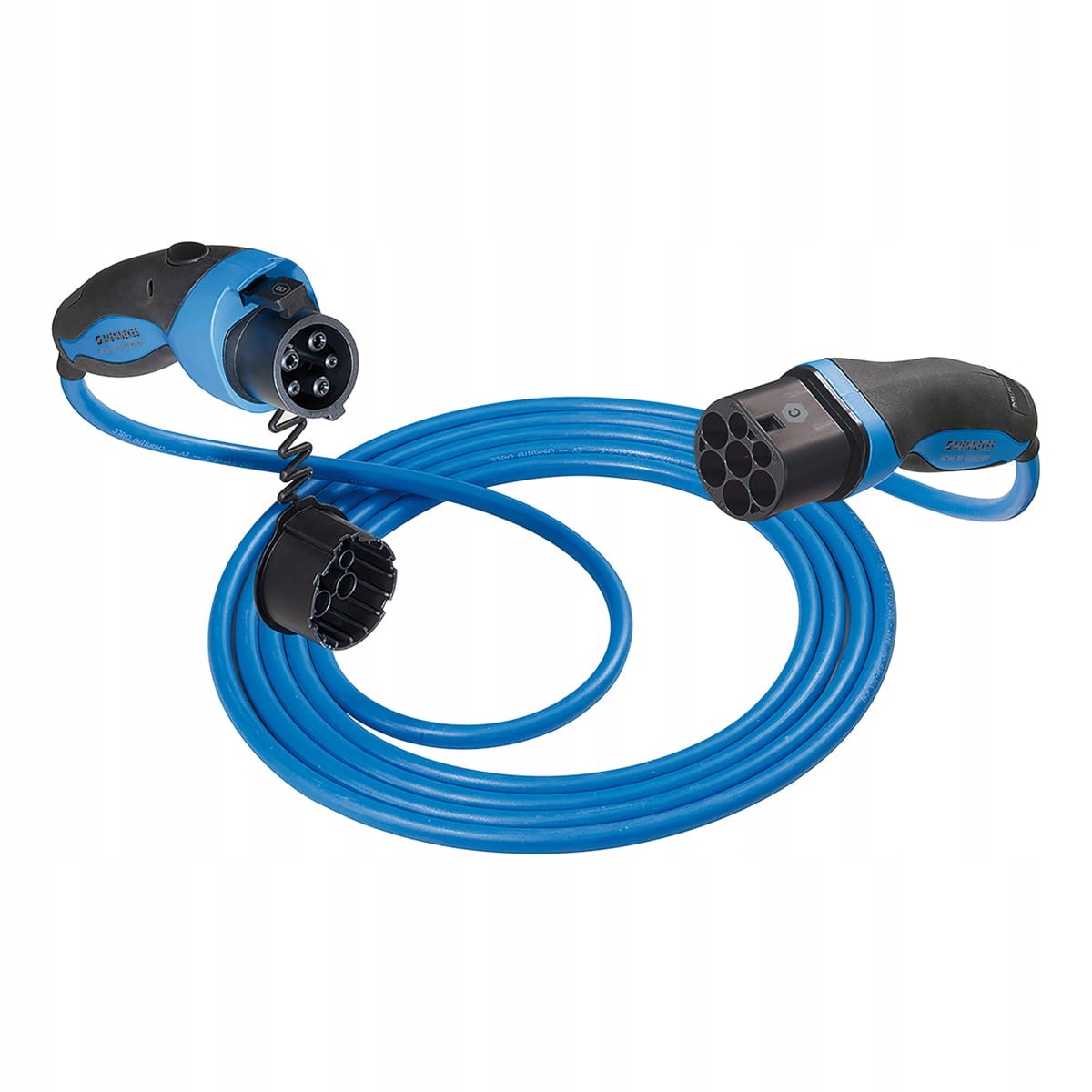 Nabíjací kábel Mennekes 3,7Kw Mode 3 Typ 2 Type 1 20A 1PH 7,5 m