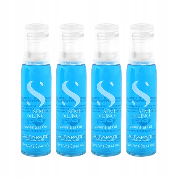 Alfaparf Semi Di Lino Essential Oil regenerační olejová kúra 4x13 ml