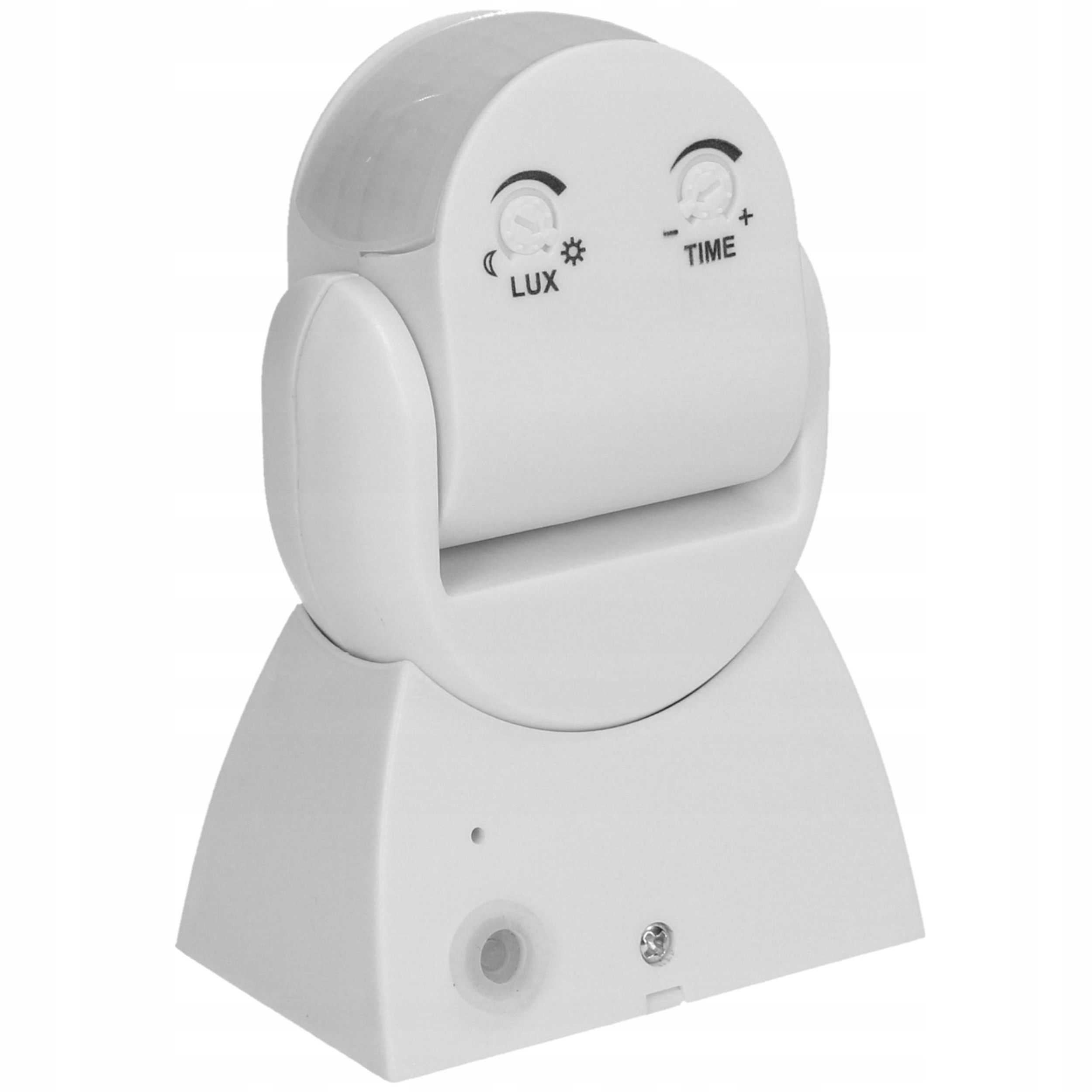 CZUJNIK RUCHU ZMIERZCHU ZEWNĘTRZNY ŚCIENNY LED CZUJKA REGULACJA BIAŁY IP65 Stan opakowania oryginalne