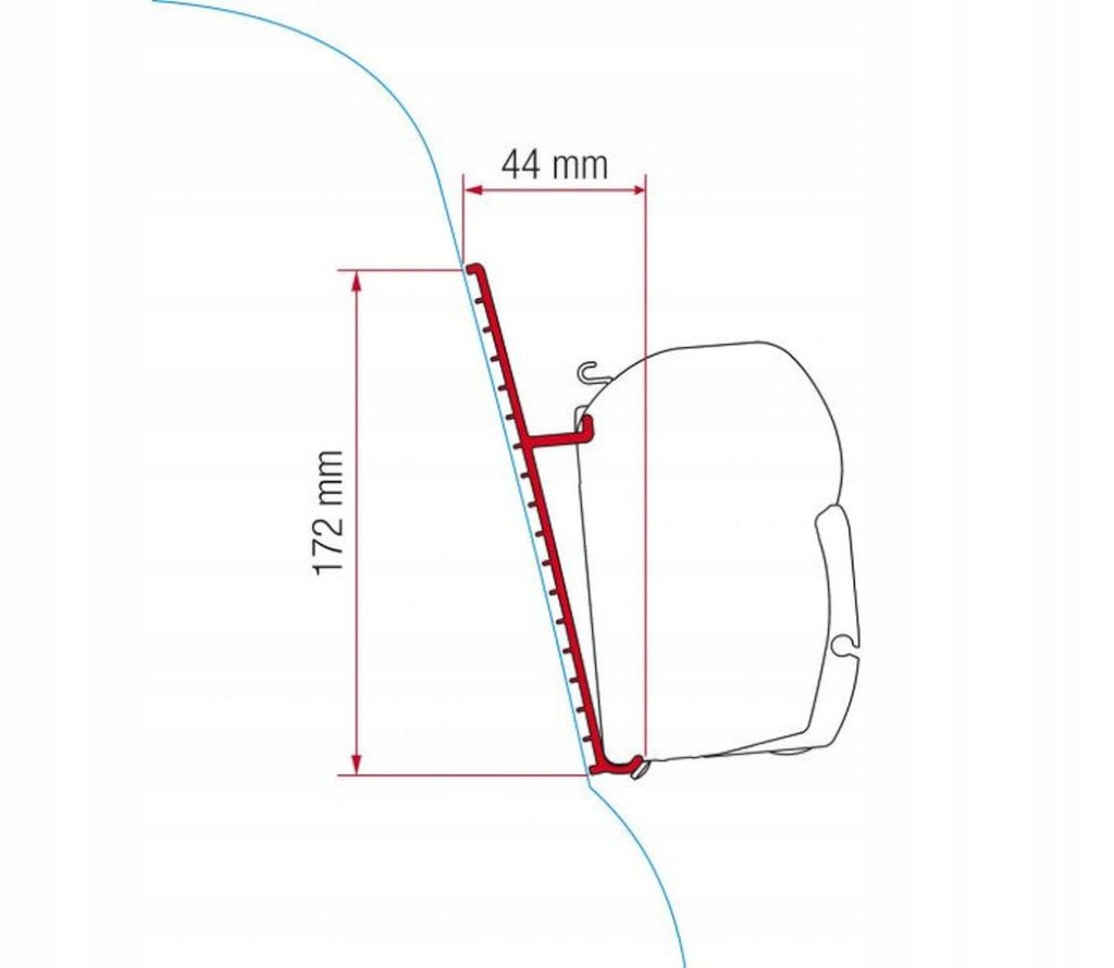 Adapter do markizy F45S H3 Sprinter Crafter Ducato