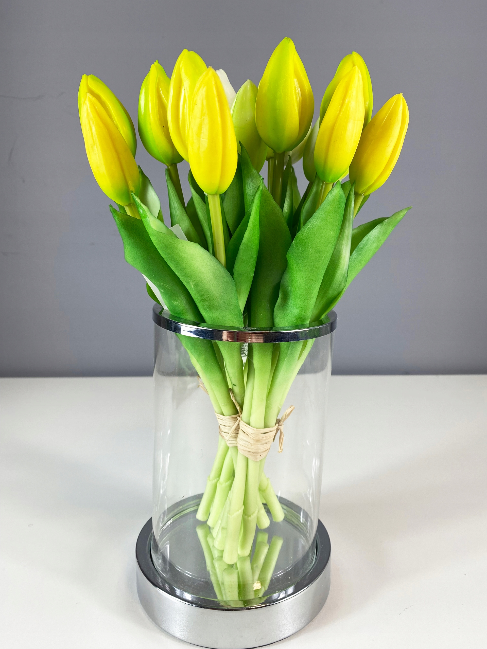 TULIPANY TULIPAN BUKIET GUMOWANE GUMOWE ŻÓŁTE 5SZT Kod producenta 693-3