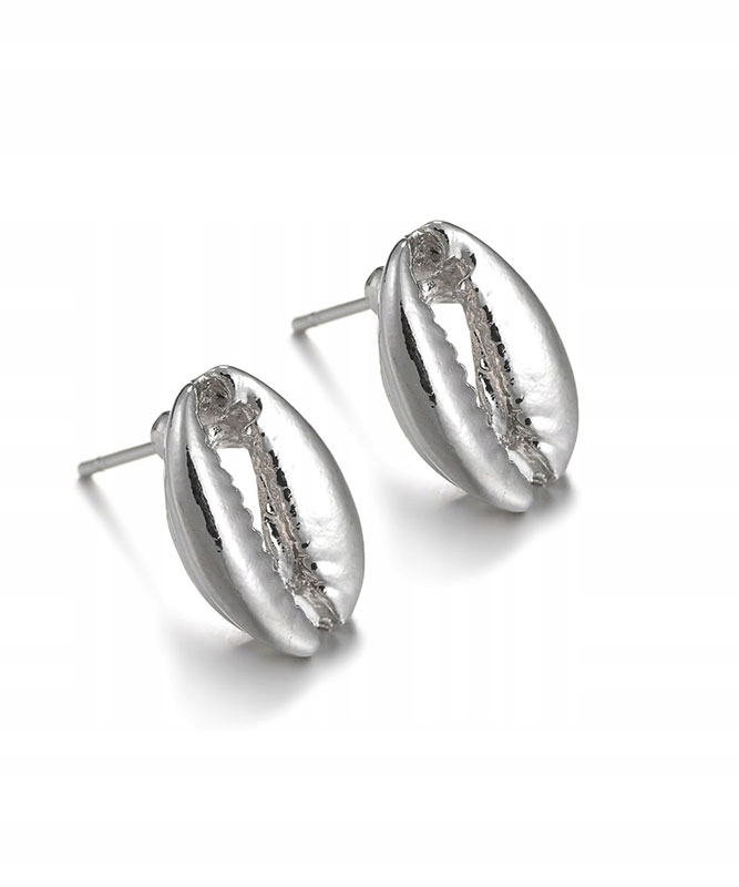 

Kolczyki sea shell srebrne