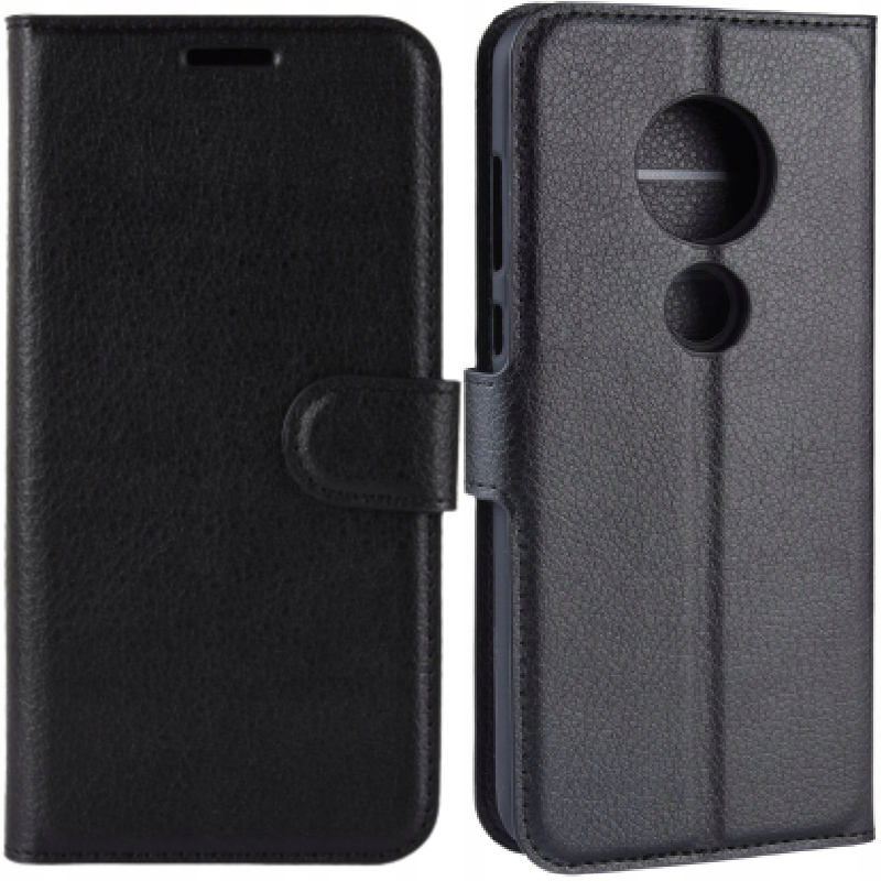 

Litchi Etui Skórzane Portfel Do Moto G7/G7 Plus