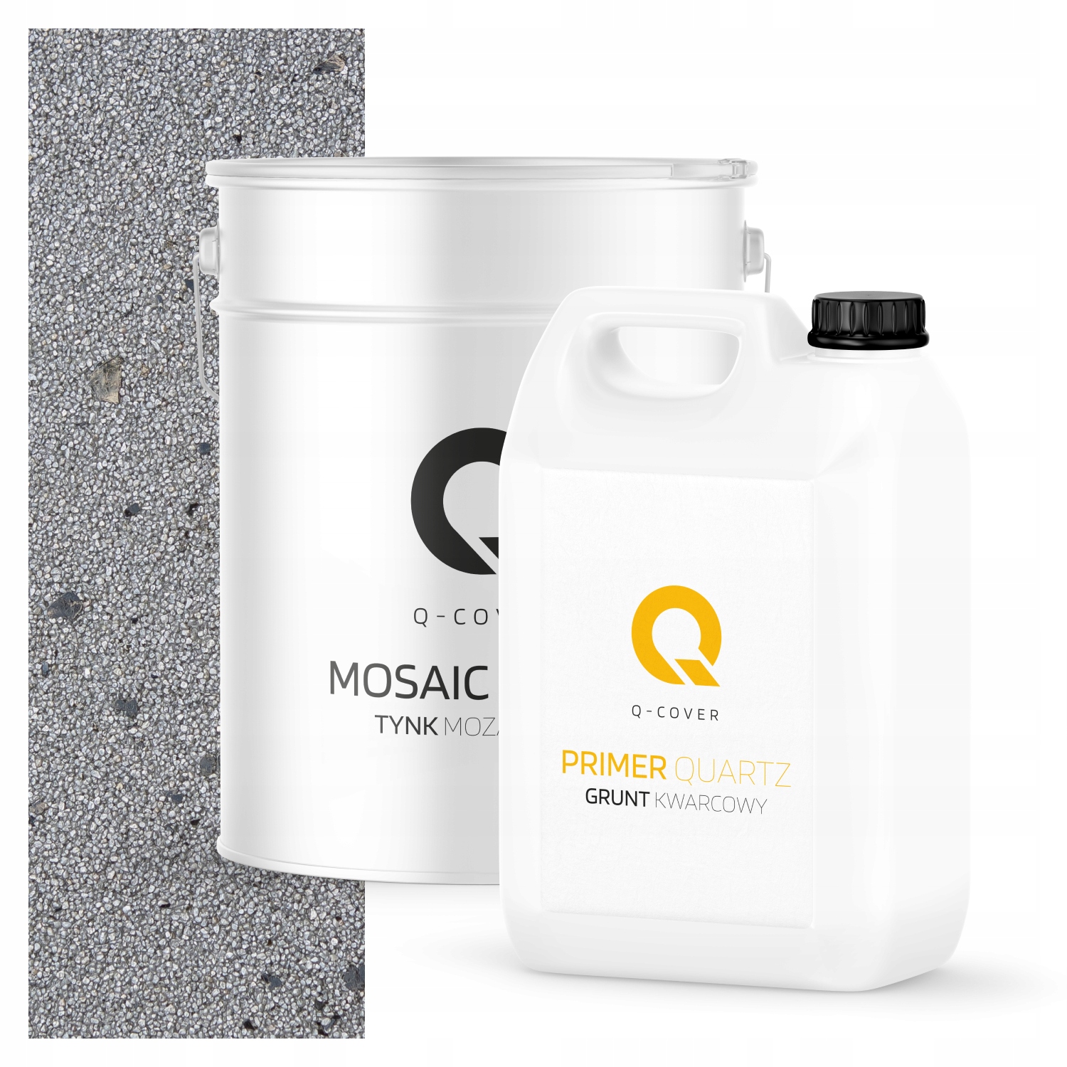 Mozaiková Omítka penetrační nátěr Sada 3.3m2 stříbrná s černou slídou M51