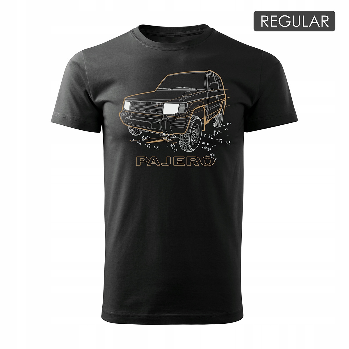 

Koszulka z samochodem Mistubishi Pajero Jeep 4x4