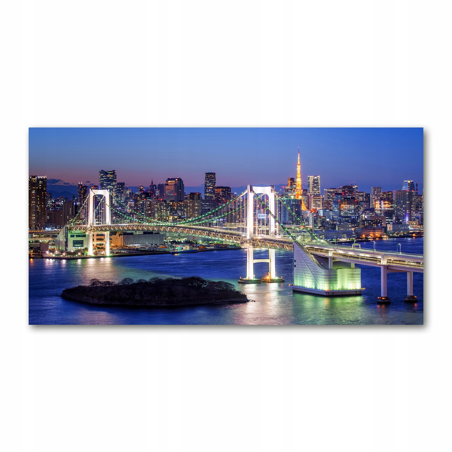 

Foto obraz akryl zdjęcie Most w Tokio 120X60 cm