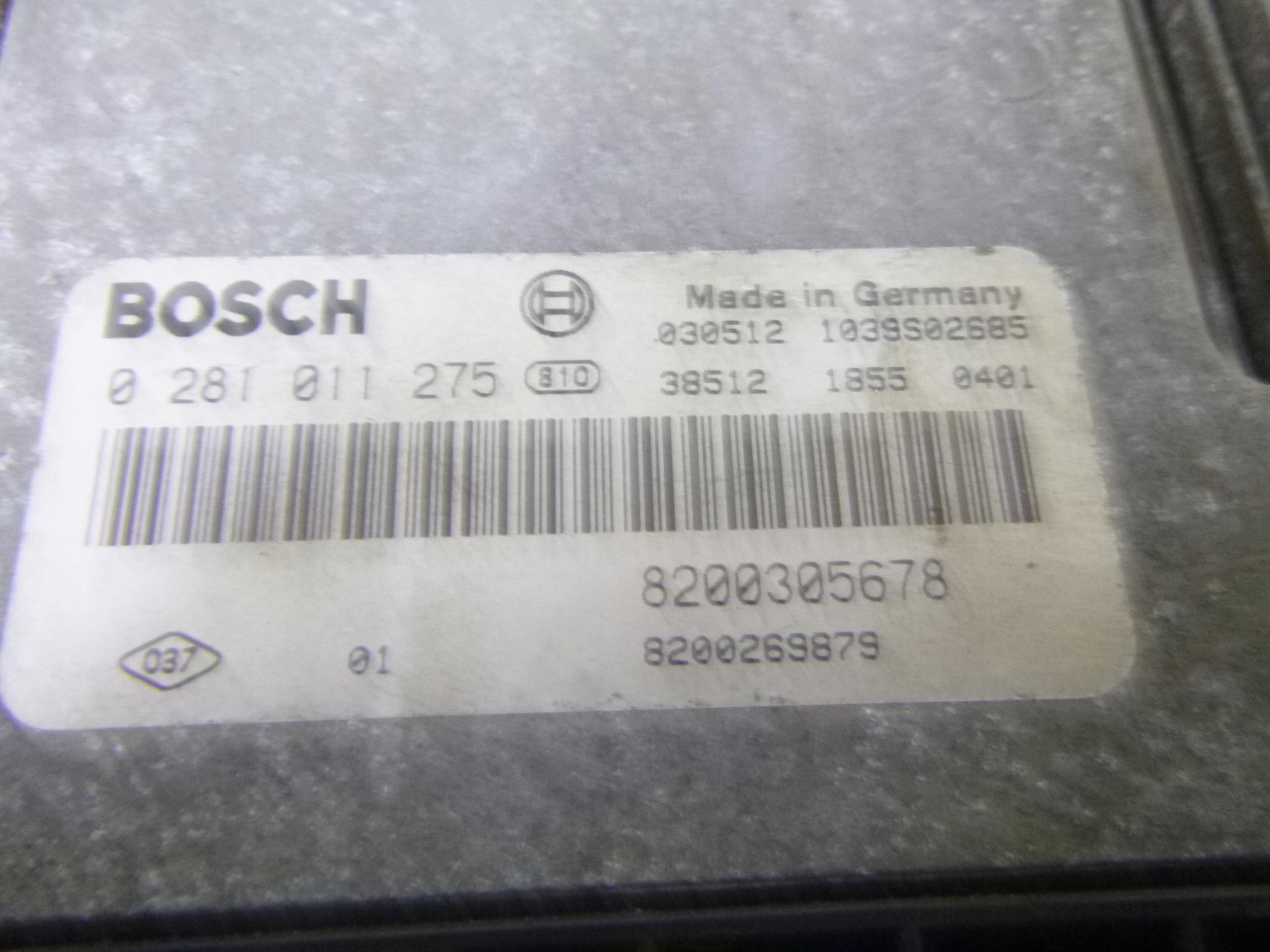 computer Motore Renault Scenic II 1.9DCi 2005