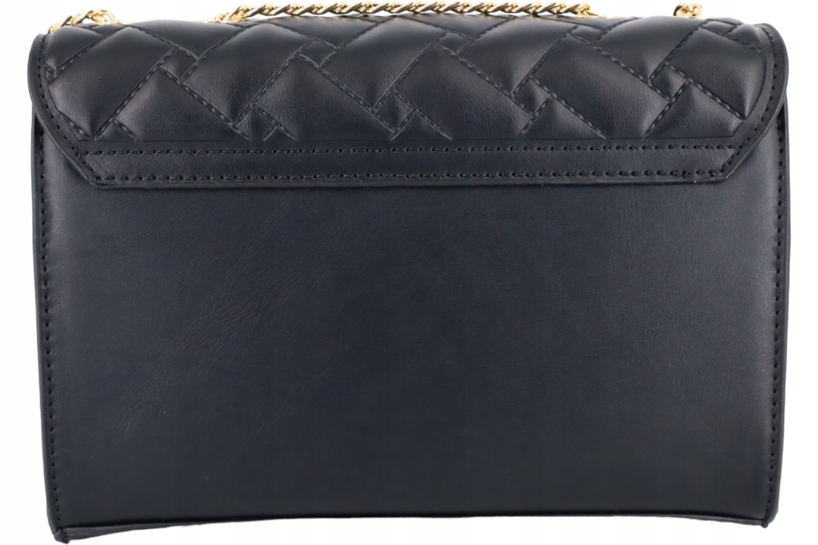 TOREBKA PRZEWIESZKA WIZYTOWA PIKOWANA ŁAŃCUSZEK Kolor czarny