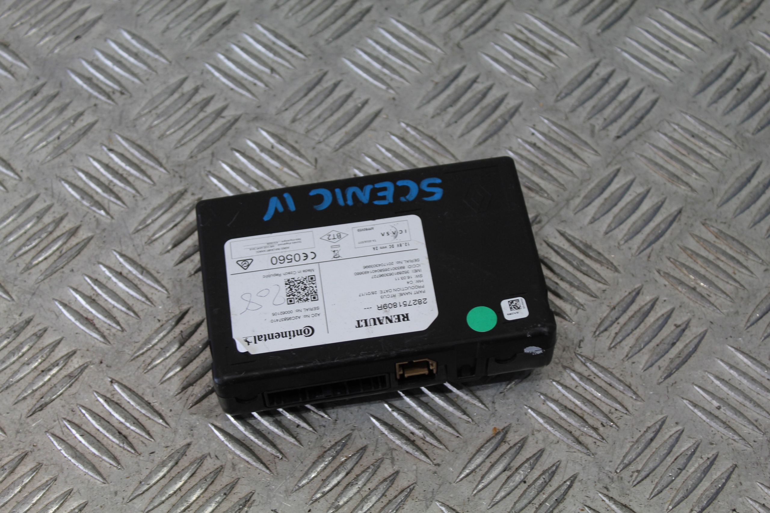 control unit CONTINENTAL SCENIC IV 4 282751809R
