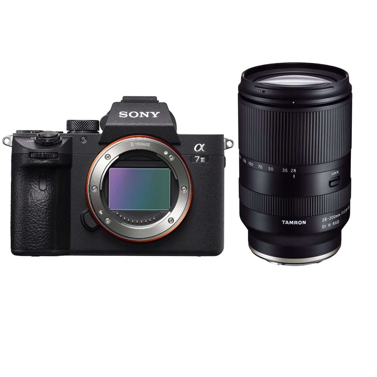 Fotoaparát Sony Alpha 7 III Body Tamron 28-200 mm f 2.8-5.6 Di III Rxd Sony E