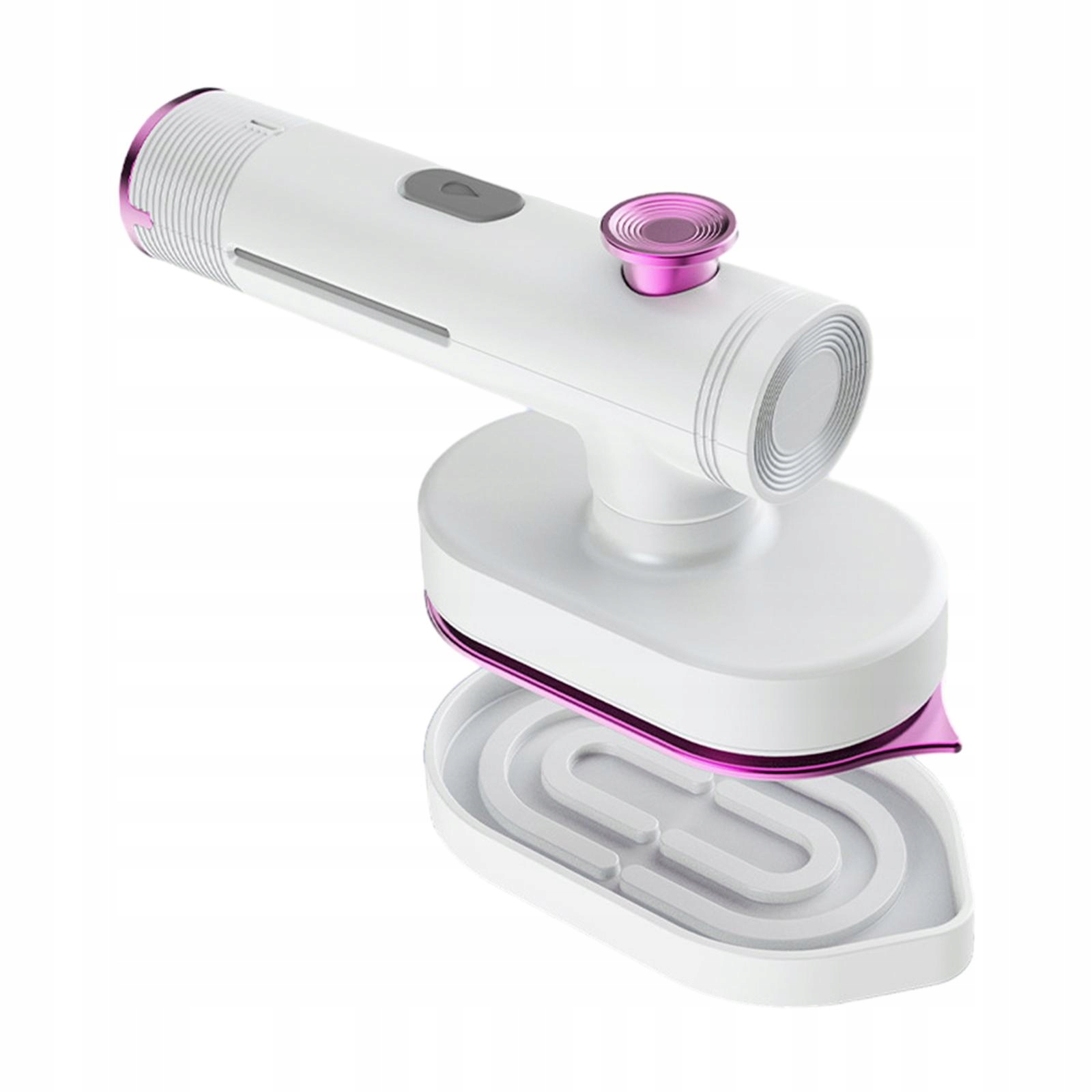 Podróżny parowiec do ubrań i żelazka obsługuje prasowanie na sucho i na mokro, biały Marka inna