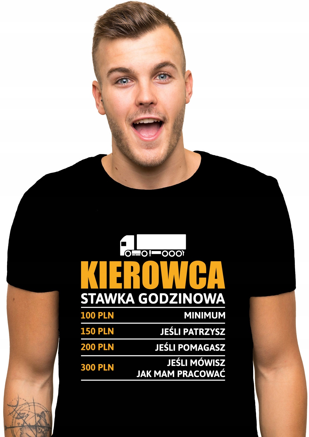 

koszulka Kierowca stawka godzinowa Tir prezent